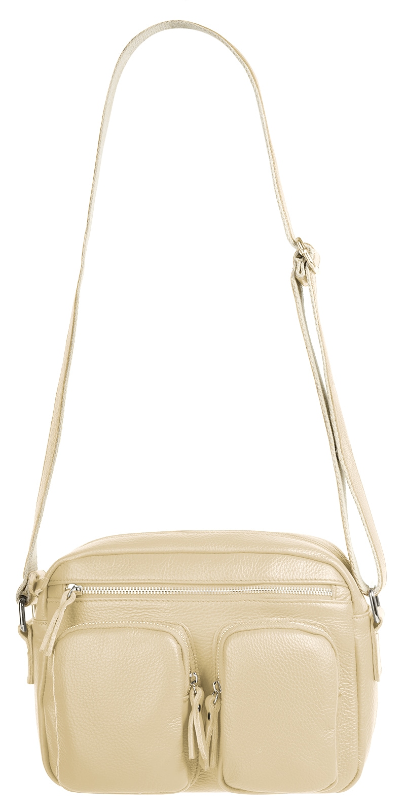 Samantha Look Sac à bandoulière echt Leder, Made in Italy