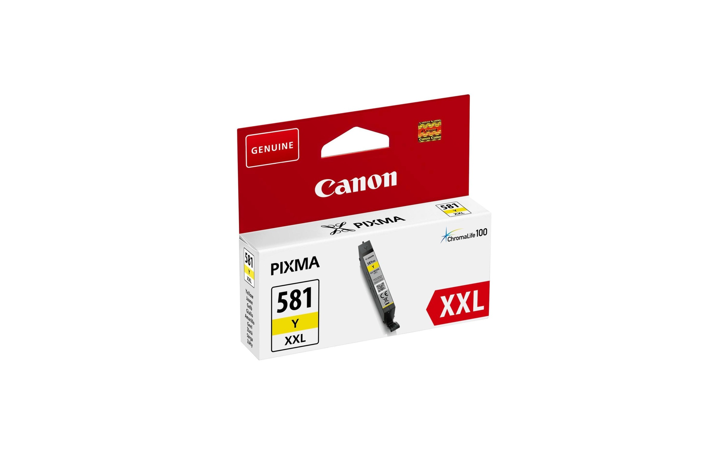 Image of Canon Tintenpatrone "INK CLI-581XXL yellow"