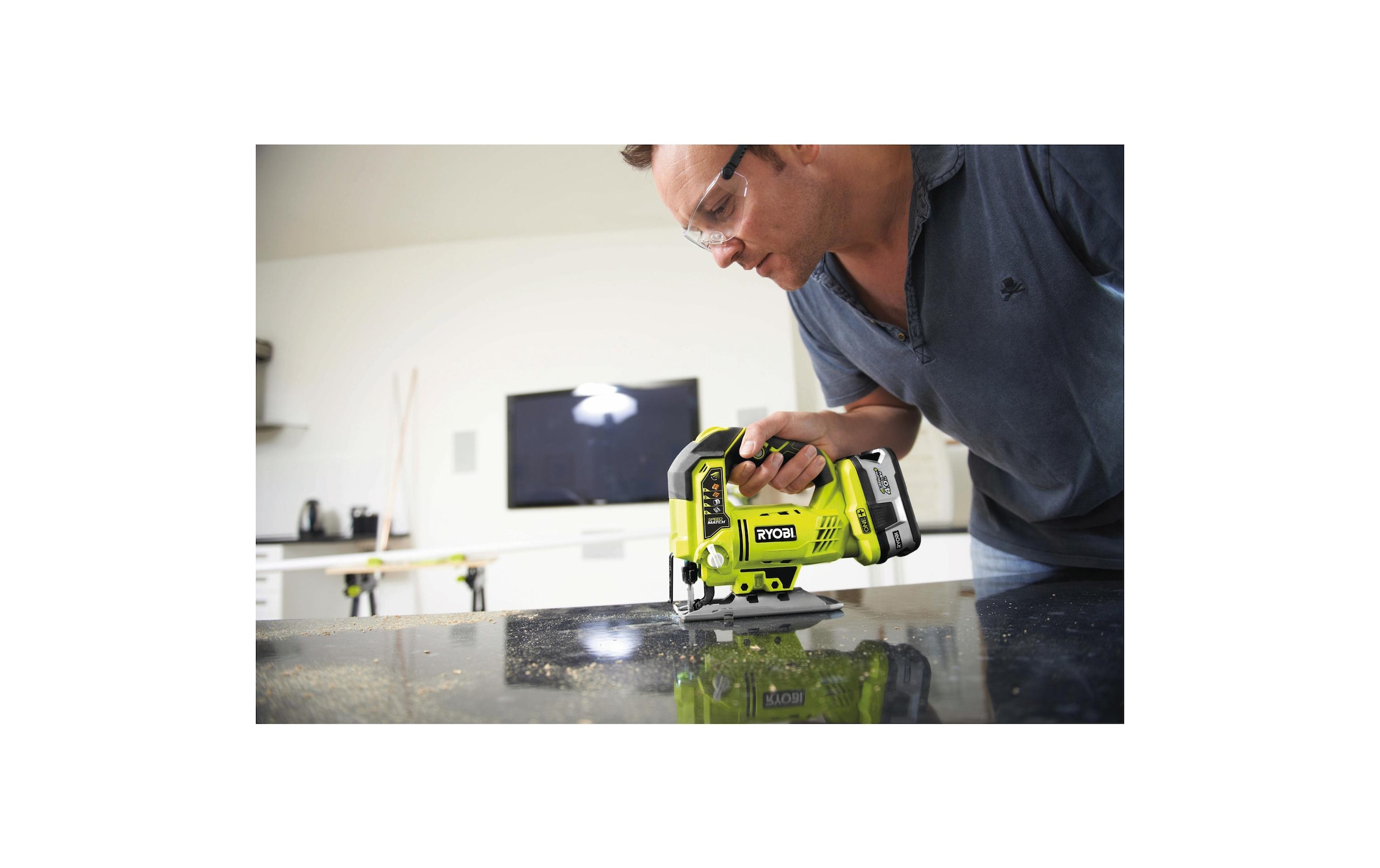   Akku-Stichsäge »RYOBI R18JS-0, Solo«