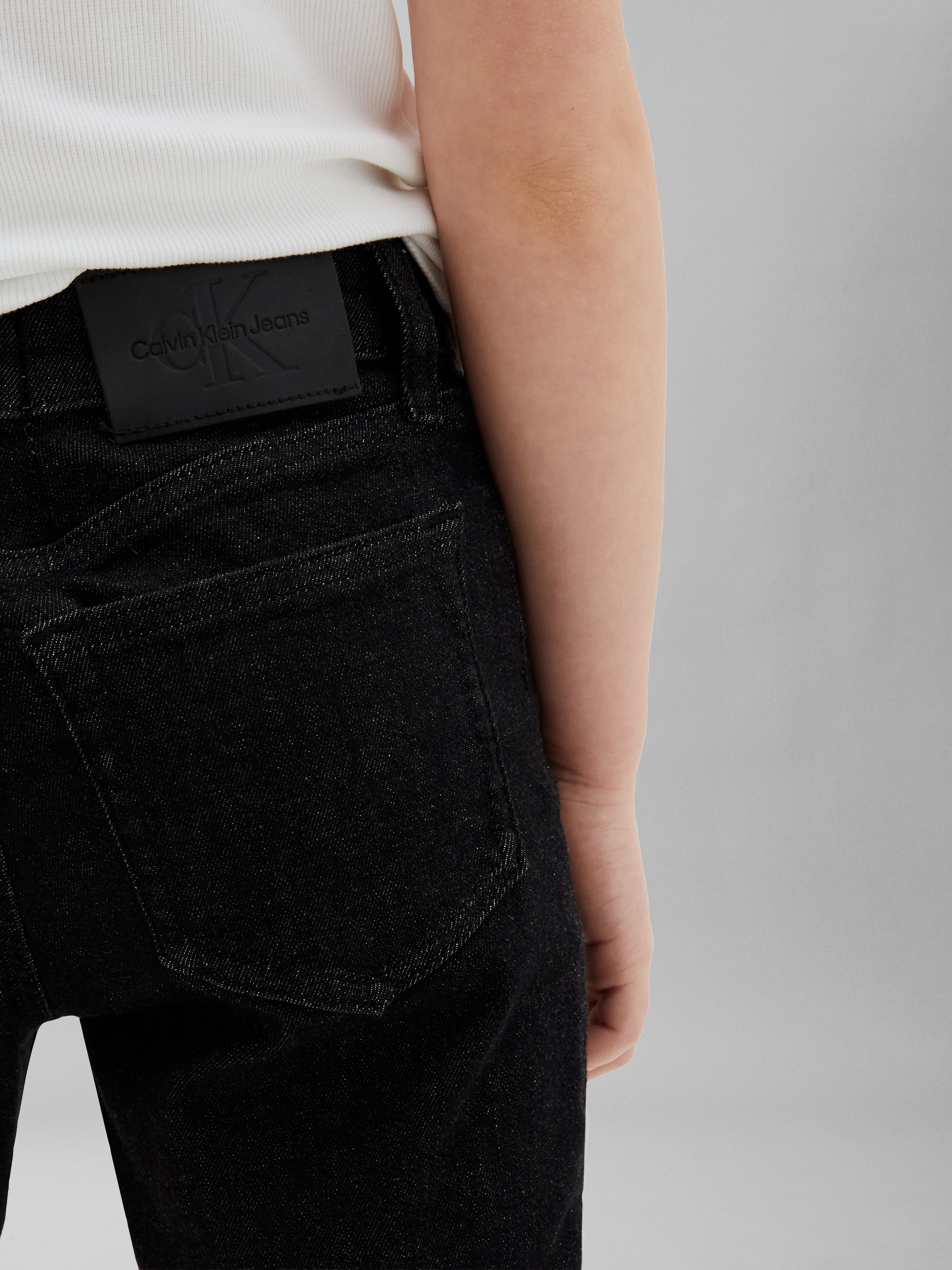 Calvin Klein Jeans Jeans skinny »MR SKINNY WASHED BLACK« Slim fit mit Taschen