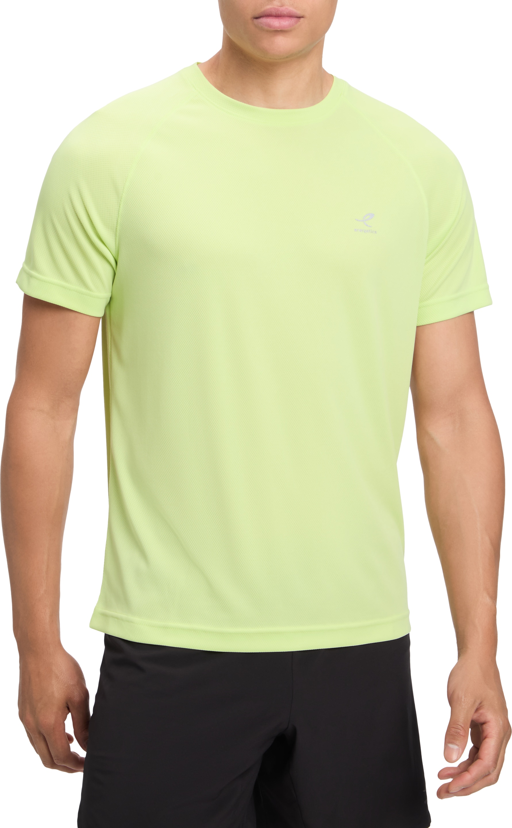 Image of Energetics Laufshirt "HE.-T-SHIRT MARTIN SHORT SLEEVE M" mit reflektierenden Druckelementen