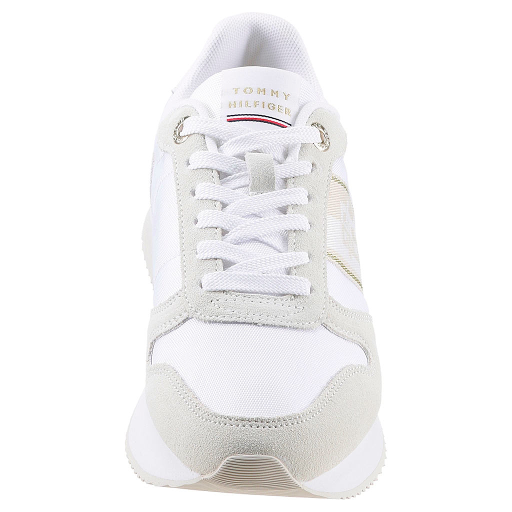 Tommy Hilfiger Plateausneaker »RUNNER WITH TH WEBBING«