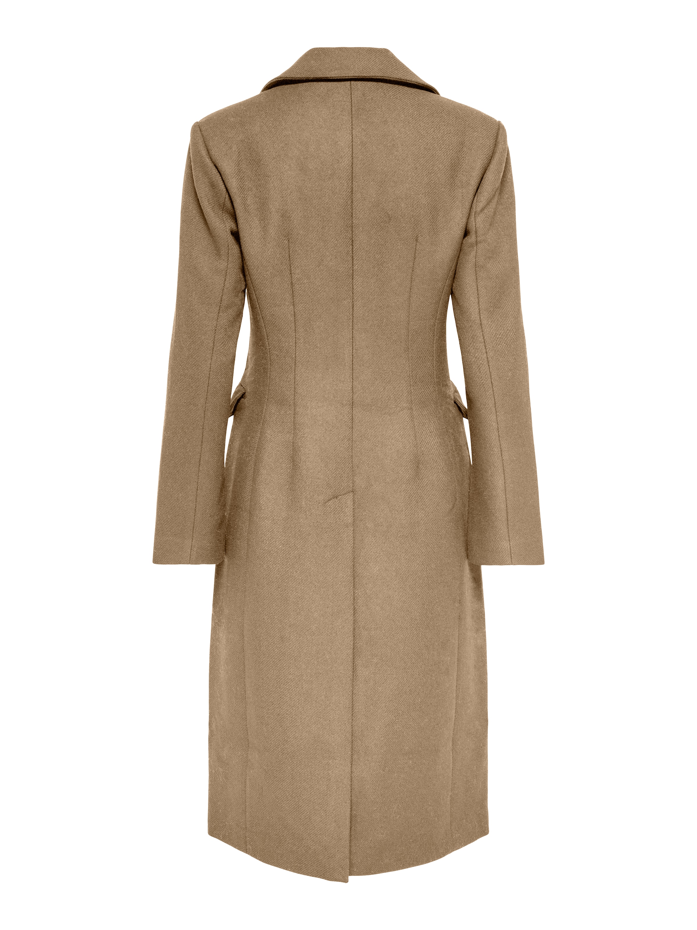 ONLY Manteau long »ONLROSA LONG COAT CC OTW« Mélange de matières avec laine