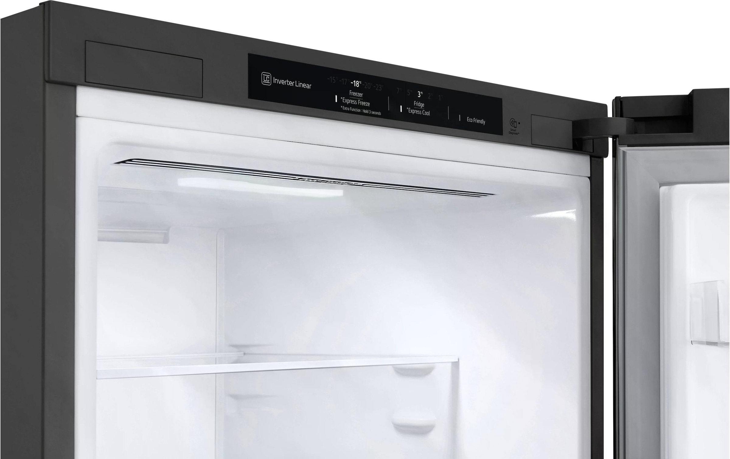 LG Kühl-/Gefrierkombination »GBP62PZNAC« 203 cm hoch 59,5 cm breit