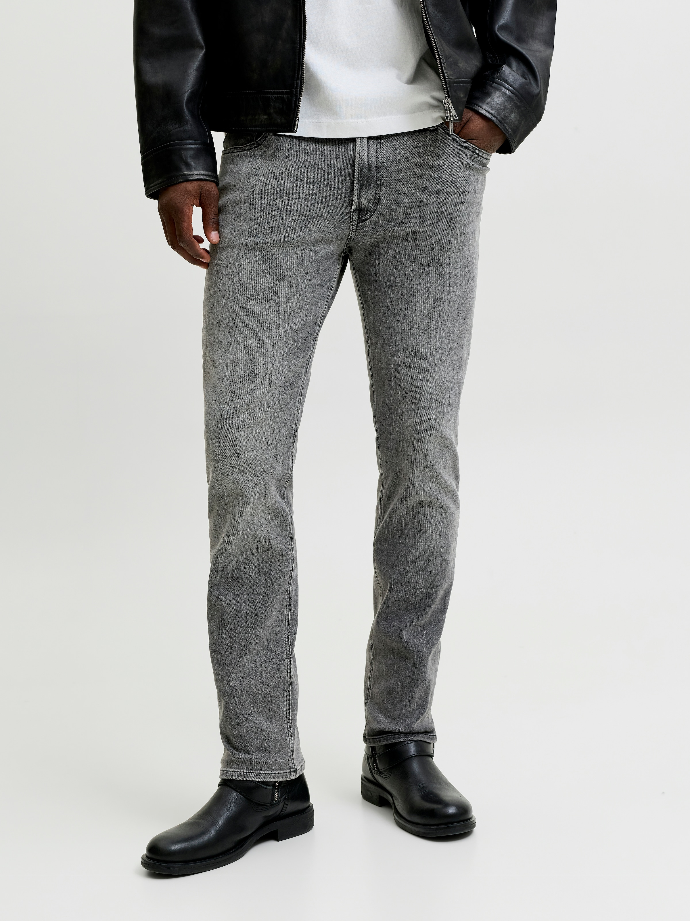 Image of Jack & Jones Regular-fit-Jeans "JJICLARK JJORIGINAL HA 224 NOOS" Baumwollmischung, regular fit
