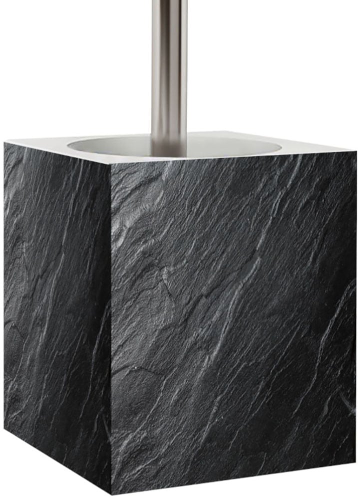 Sanilo Set d'accessoires de salle de bain »mit Motiv, viele schöne Seifenspender und WC Bürsten zur Auswahl« 2-tlg., Desinfektionsspender mit stabiler Pumpe, hochwertig & modern