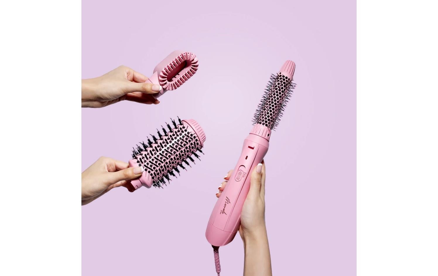 Mermade Hair Brosse à air chaud »Interchangeable Blow Dry«