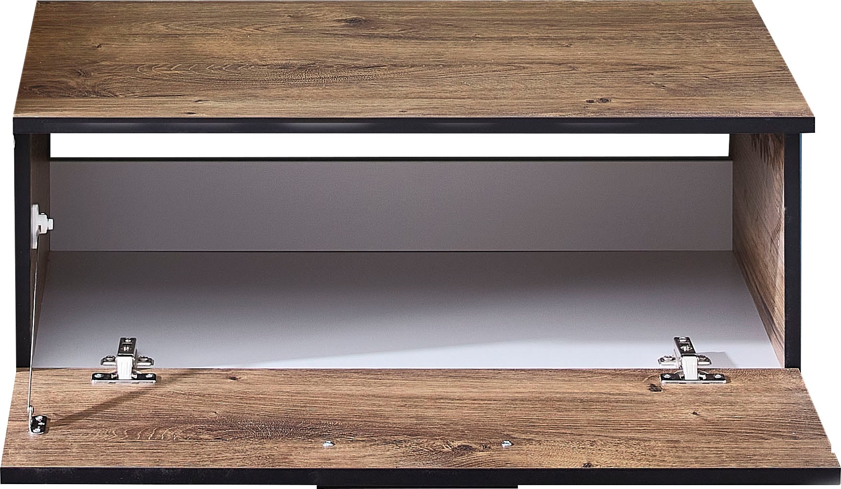 Saphir Armoire basse »Quickset 374 Badschrank mit 1 Klappe, inkl. Abdeckplatte« meuble sous lavabo, imitation chêne Ribbeck horizontal, 71 cm de large