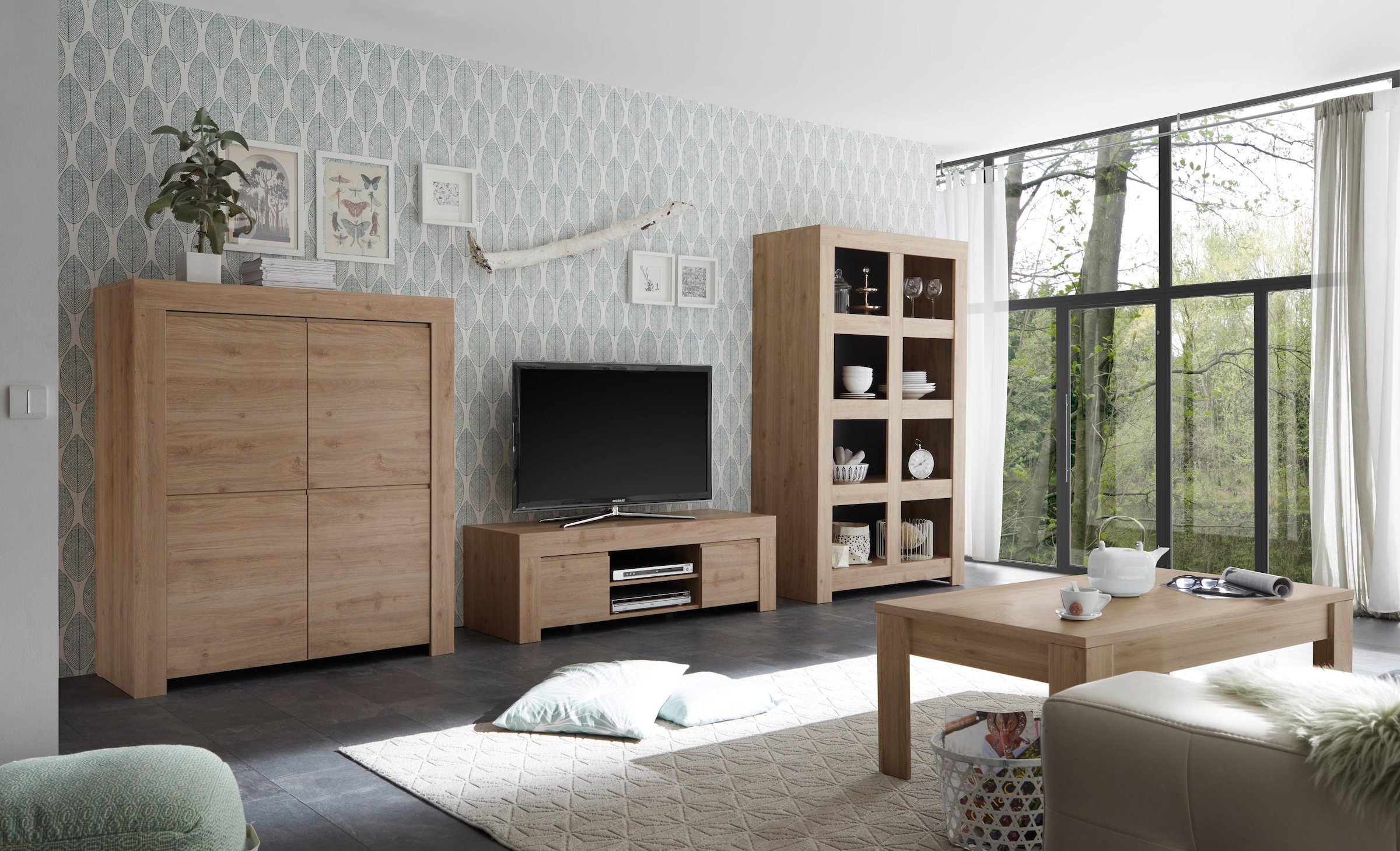 INOSIGN Highboard »Firenze«, Breite 110 cm
