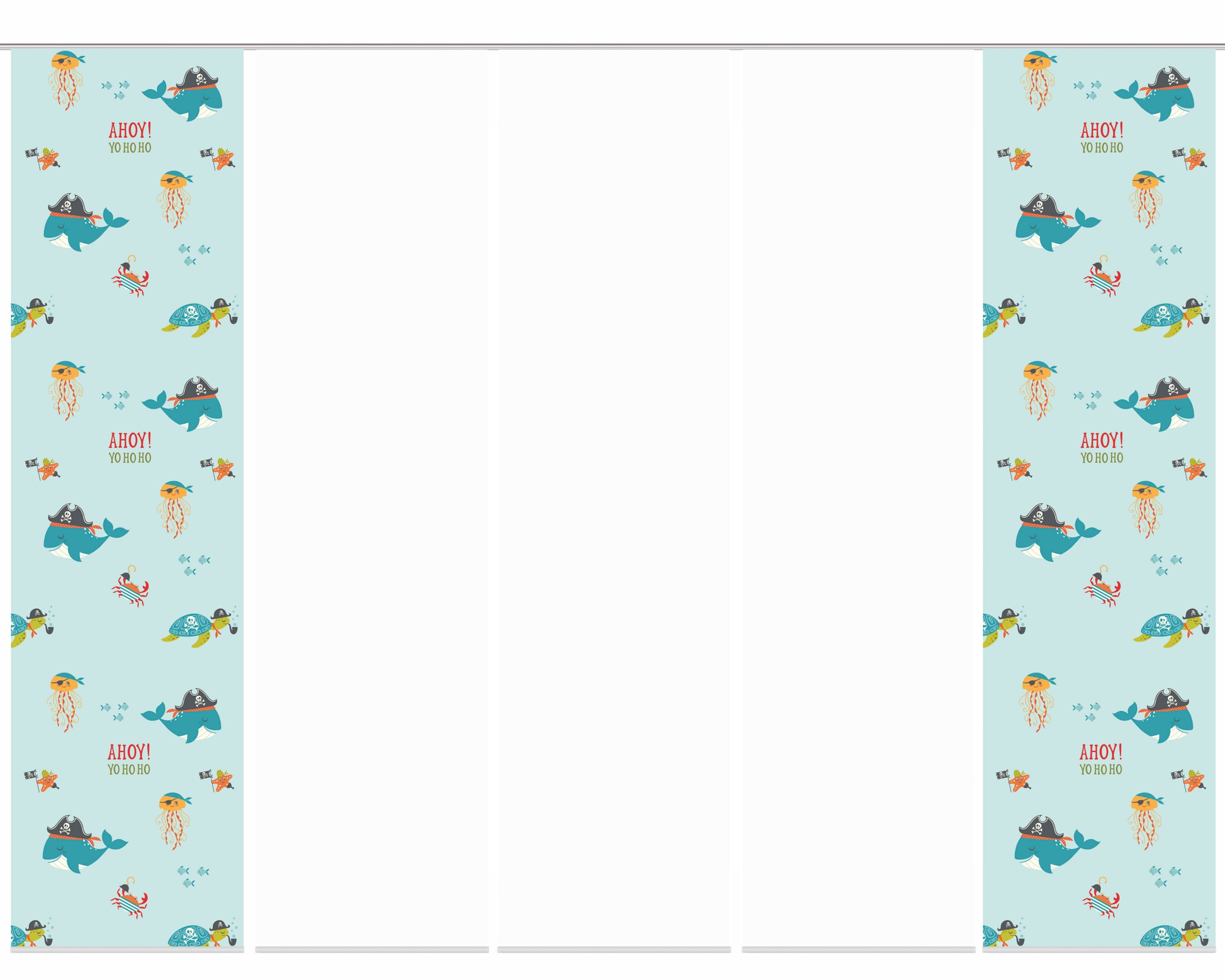 Image of HOME WOHNIDEEN Schiebegardine »SPARROW«, (5 St.), Schiebevorhang Digi 5er Set SPARROW bei Ackermann Versand Schweiz