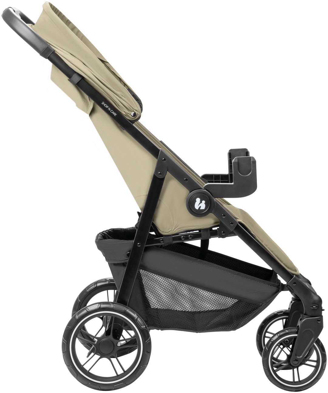 Hauck Kinder-Buggy »Shop N Care, Olive« 22 kg bis 22 kg belastbar; kompatibel mit Babyschale
