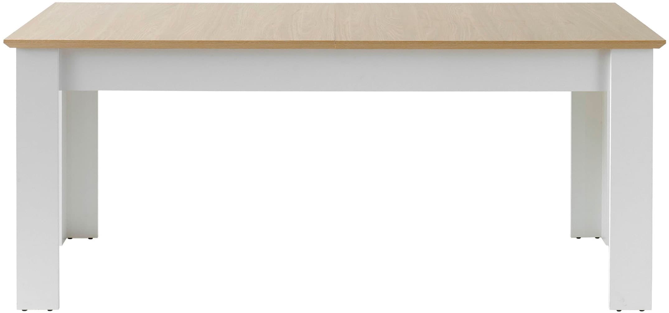 GOODproduct Esstisch »Brest, Tisch im Landhausstil, Wohnzimmertisch, Küchentisch« mit Auszugsfunktion, 180 cm ausziehbar auf 240 cm, Einlegeplatte