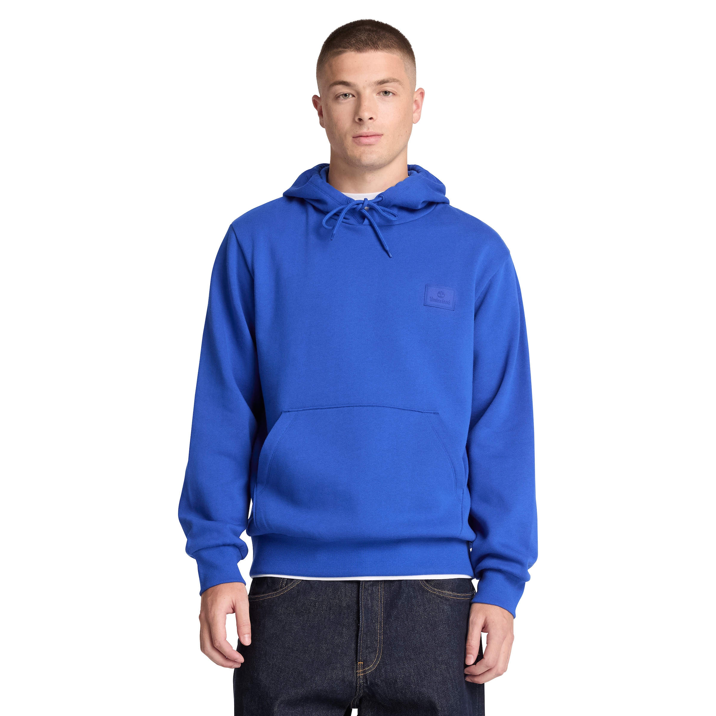 Image of Timberland Hoodie "Silicon Badge BB Hoodie", aus Baumwolle und Polyester, in den Grössen S bis XXXL