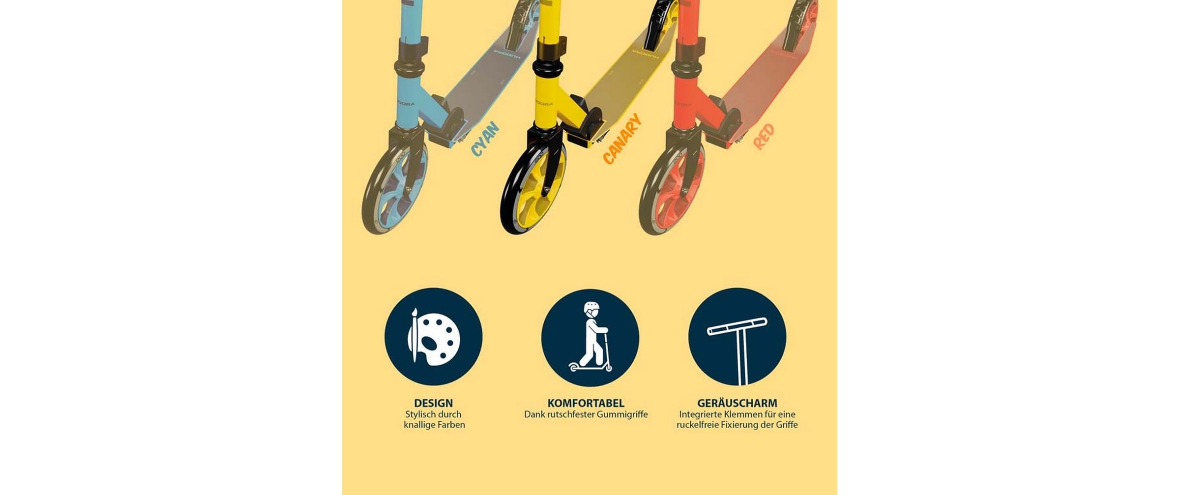Hudora Scooter »Up 200«