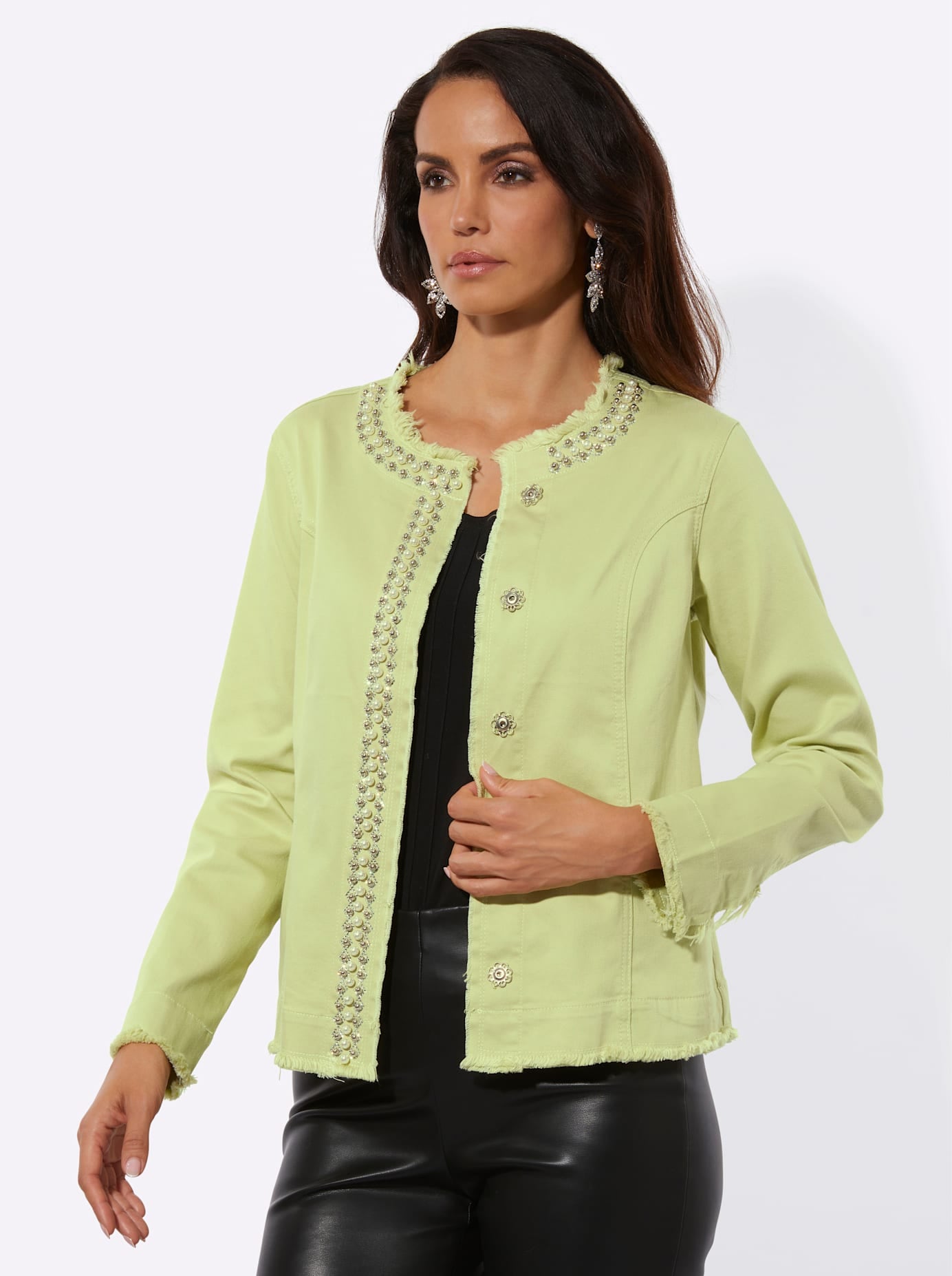 Image of creation L Jeansblazer "Lyocell-Baumwoll-Mix-Blazer"