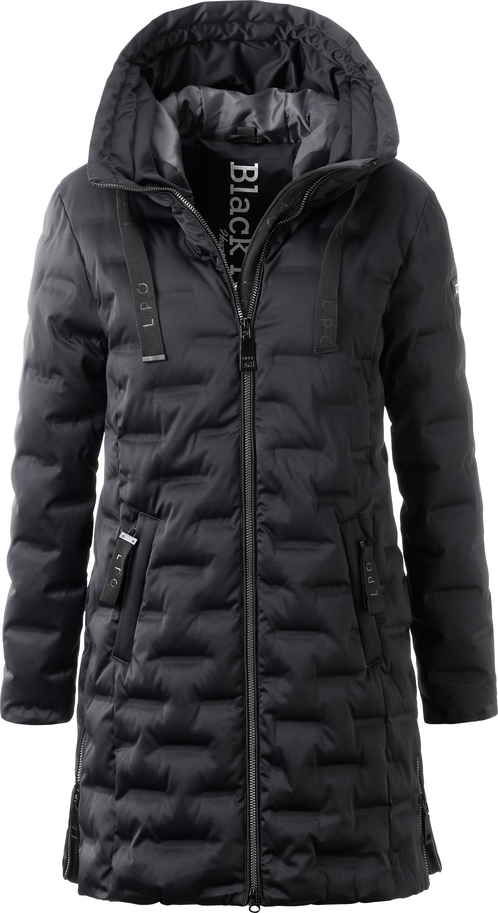 LPO Steppjacke »MARA II LONG« mit Kapuze auch in Grossen Grössen erhältlich