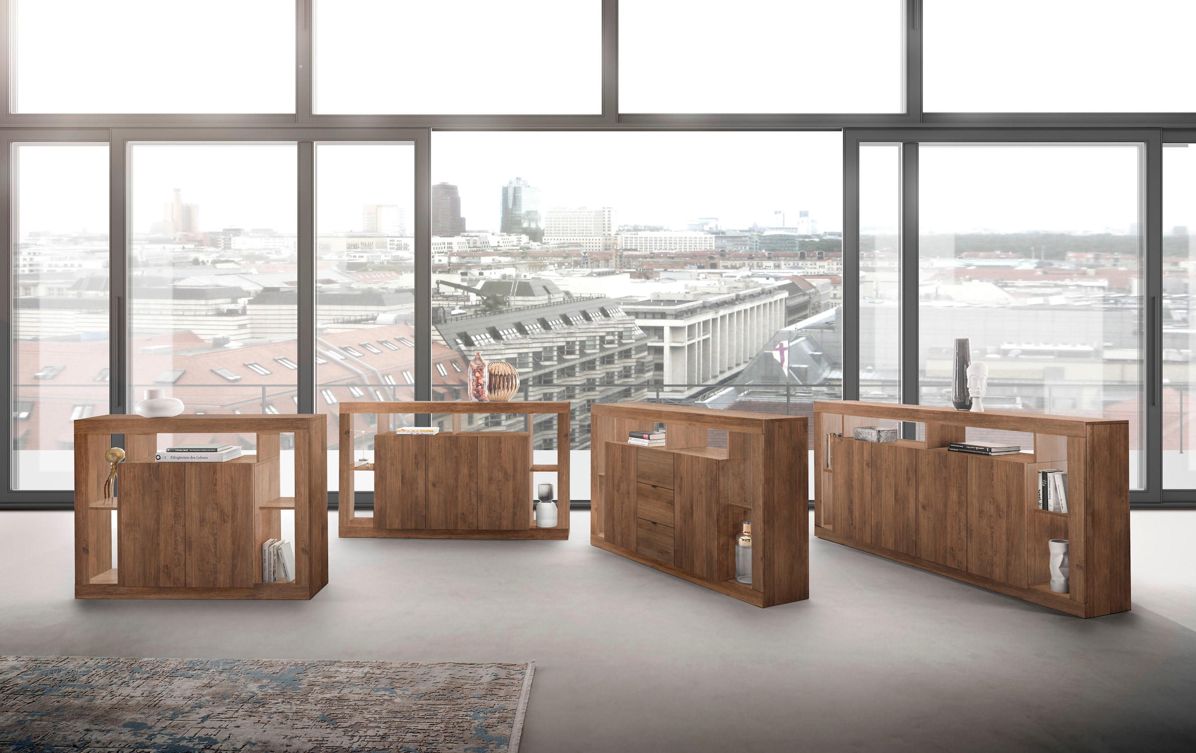 INOSIGN Sideboard »Rimini«, Breite 134 cm