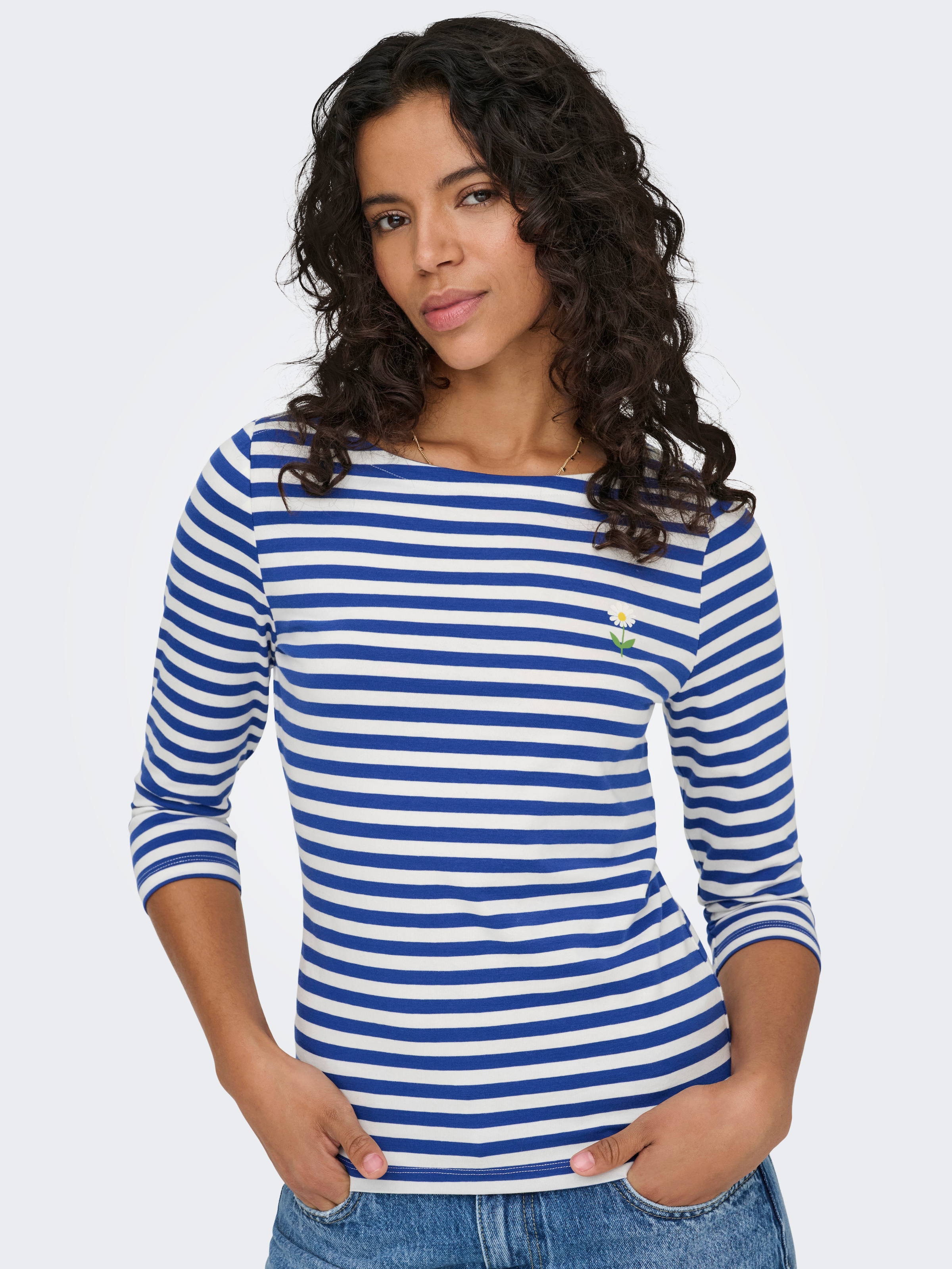 Image of ONLY 3/4-Arm-Shirt "ONLFIFI LIFE 3/4 PRINTED TOP CS JRS"