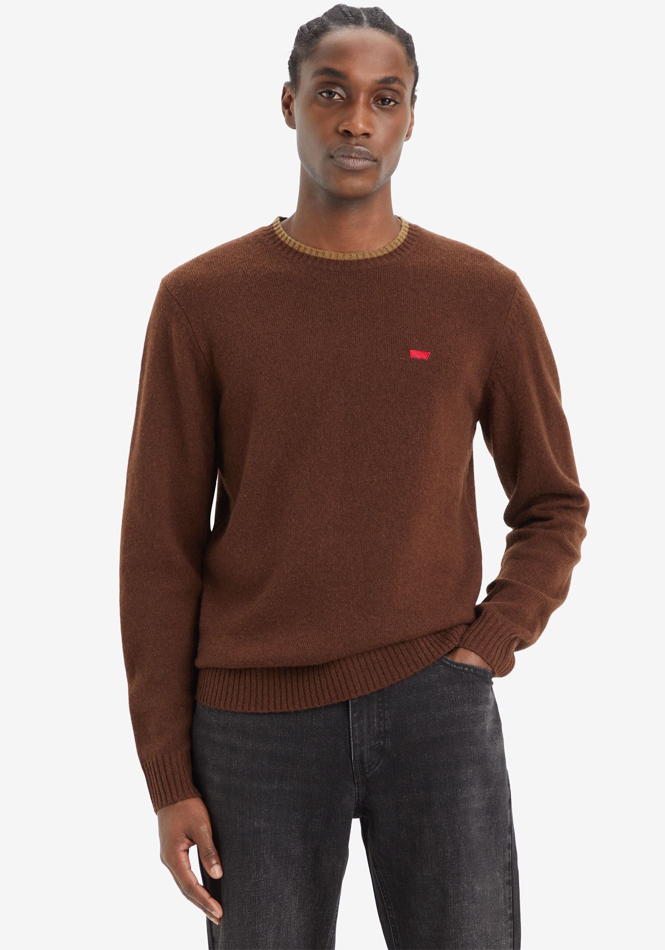 Levi's® Wollpullover »ORIGINAL HM SWEATER«, in klassischer Rundhalsform