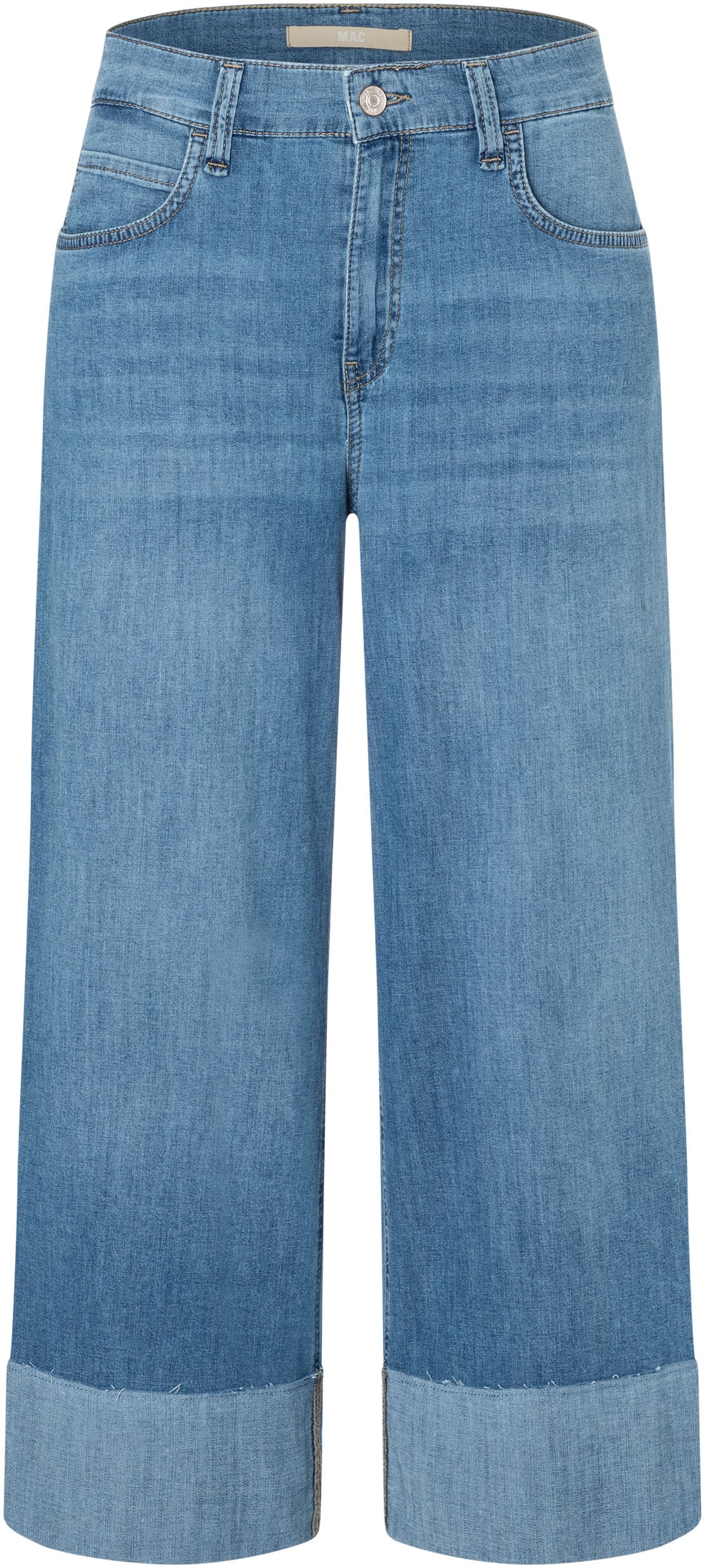 Image of MAC Straight-Jeans "NEVADA cropped" im Five-Pocket Style