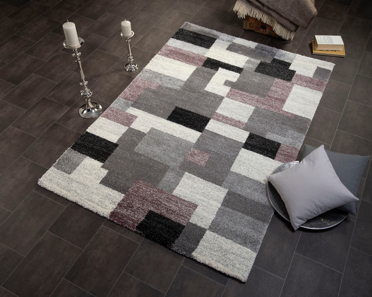 OCI DIE TEPPICHMARKE Tapis »STEADY ALLOVER« Rectangulaire 20 mm Höhe Wohnzimmer