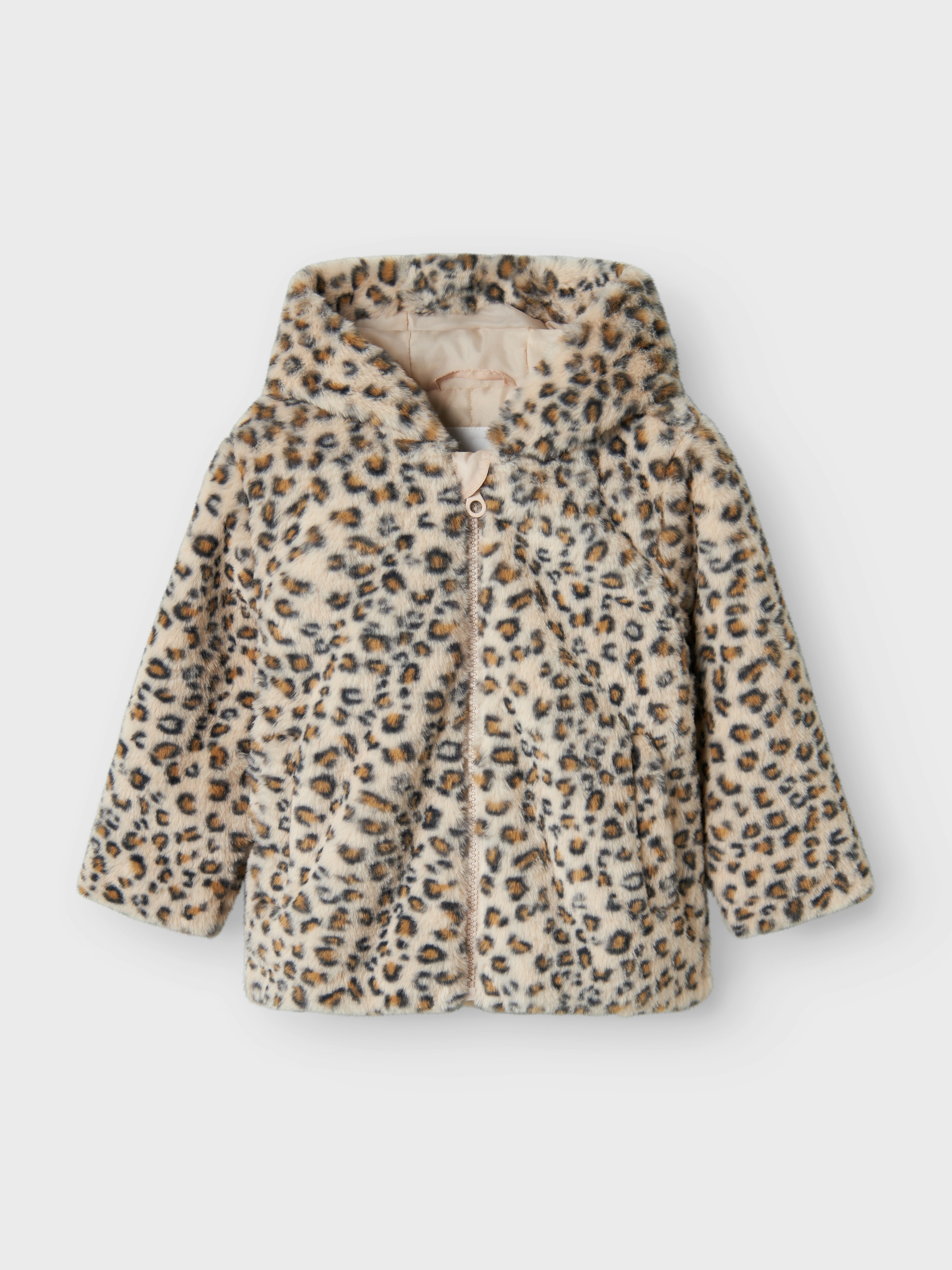 Name It Fleecejacke »NMFMILA JACKET W HOOD PB«, mit Kapuze