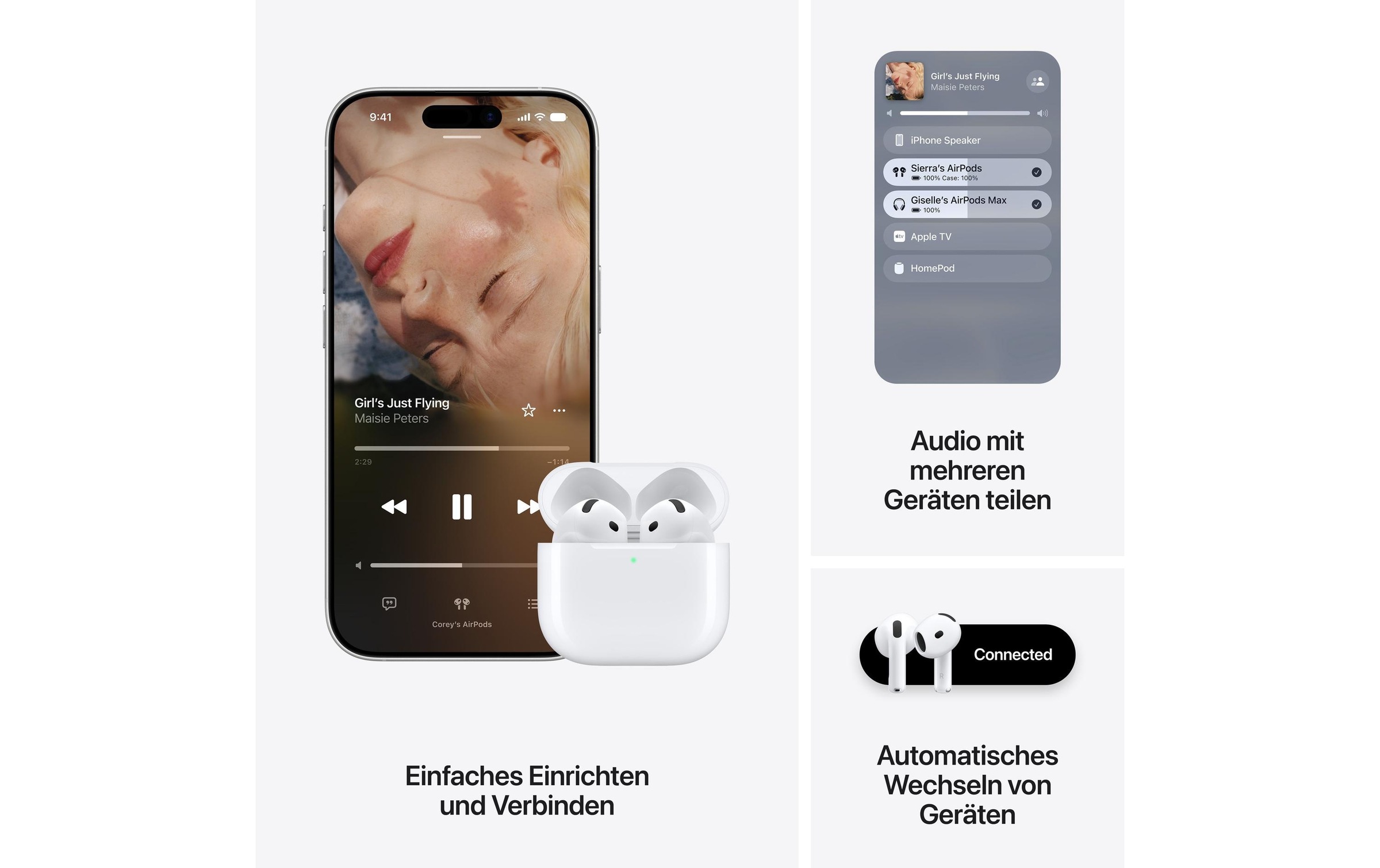 Apple In-Ear-Kopfhörer »Apple AirPods 5 ANC USB-C«