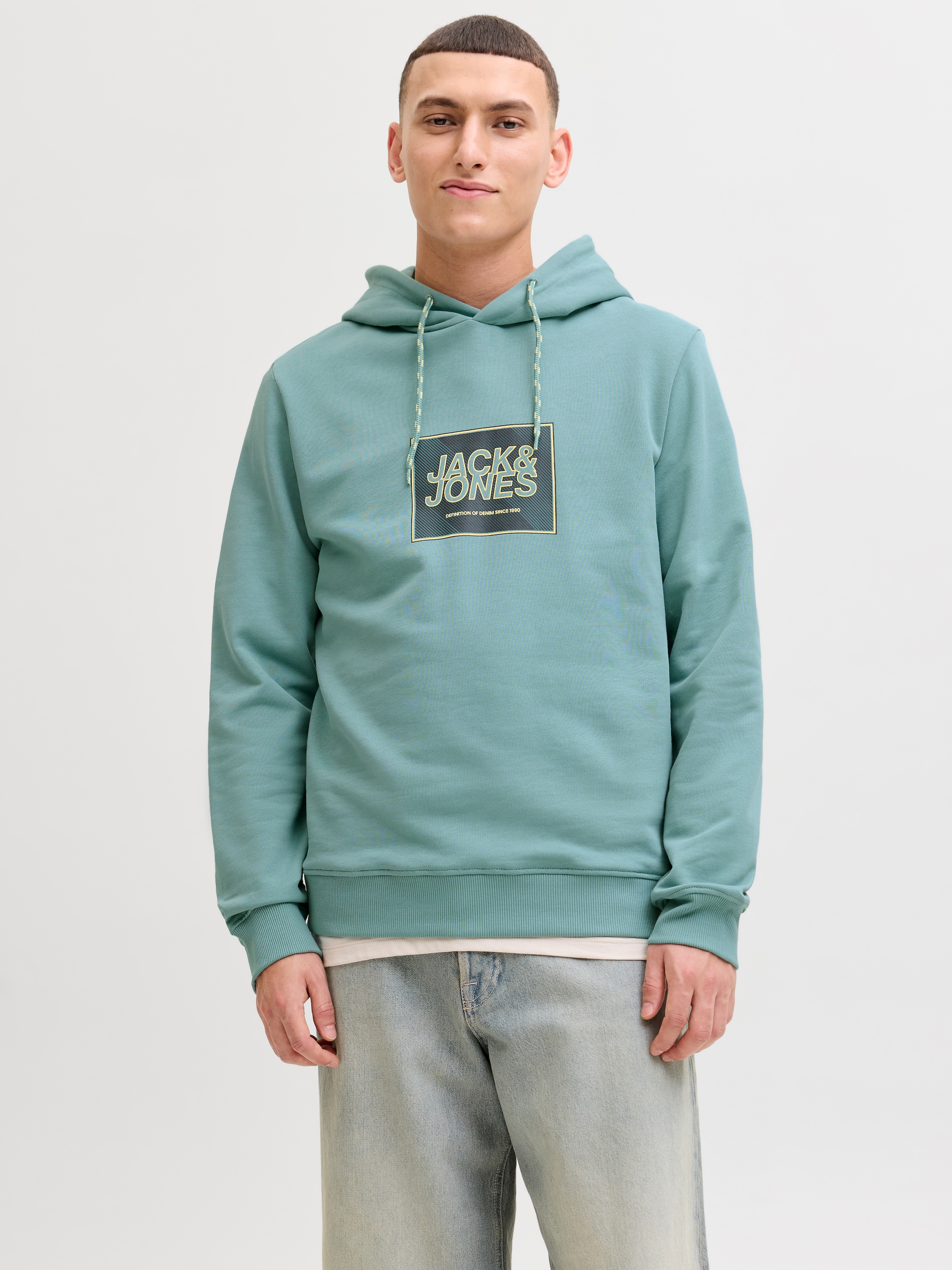 Image of Jack & Jones Kapuzensweatshirt "JJRAIN SWEAT HOOD UNB"