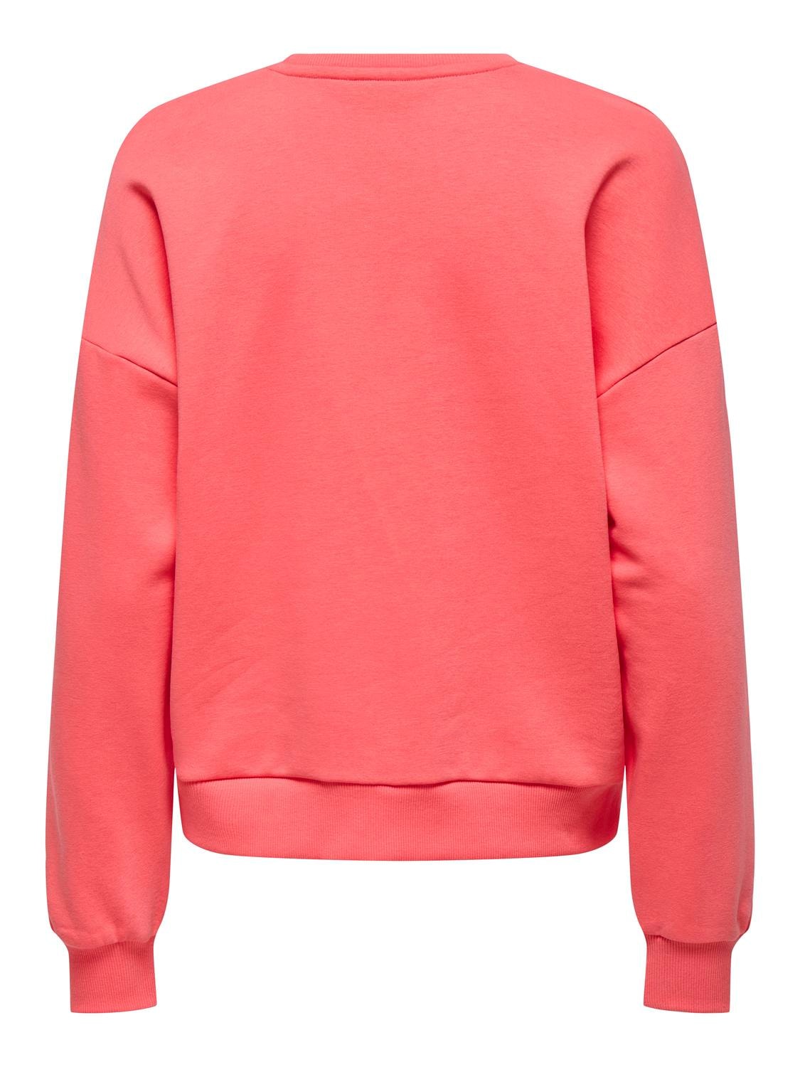 ONLY Sweatshirt »ONLJOANA L/S LEO O-NECK CS SWT«