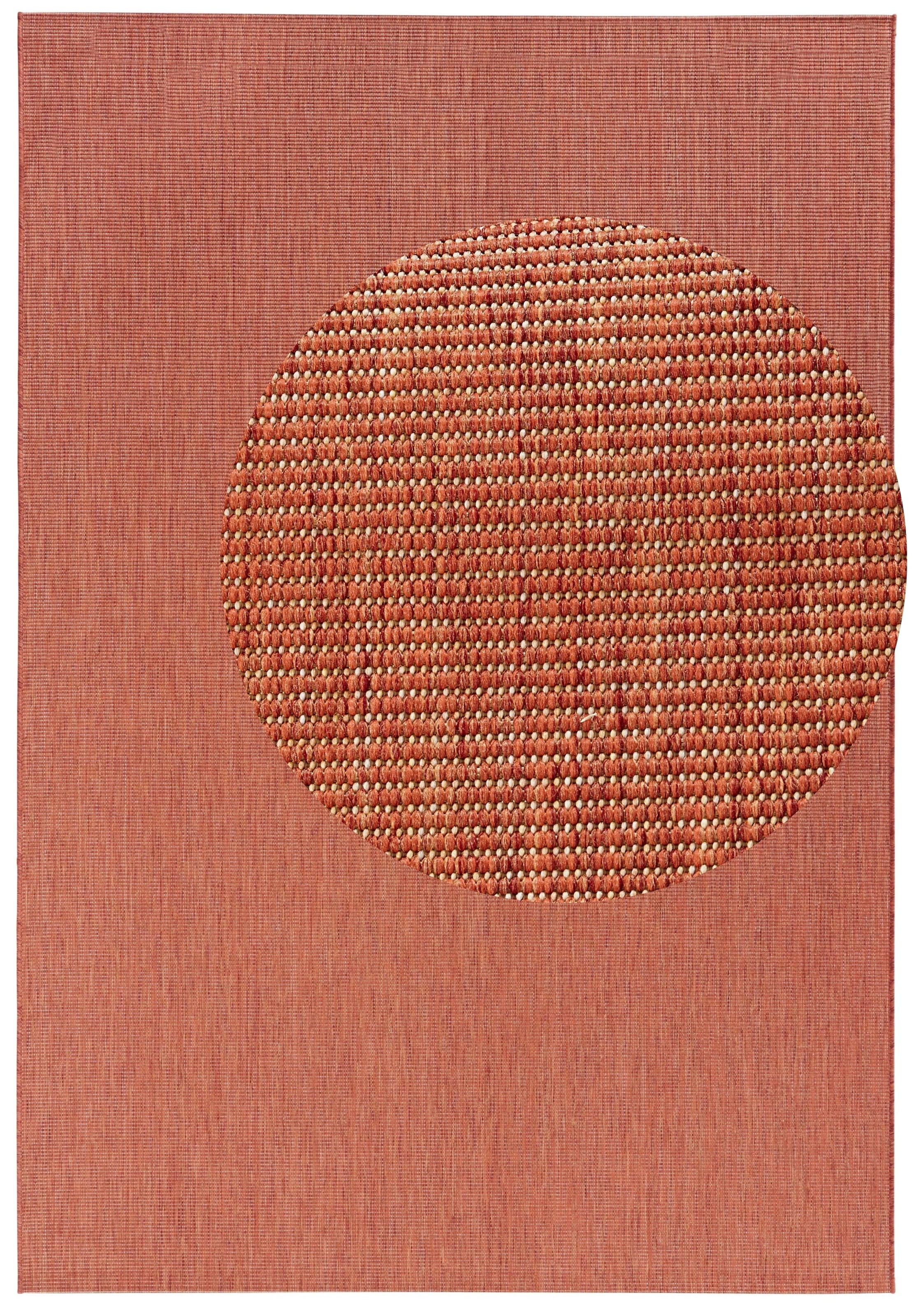 HANSE Home Teppich »Match«, rechteckig, 8 mm Höhe, In-& Outdoor, Kurzflor, Läufer, Modern, Unifarben, Wohnzimmer, Balkon