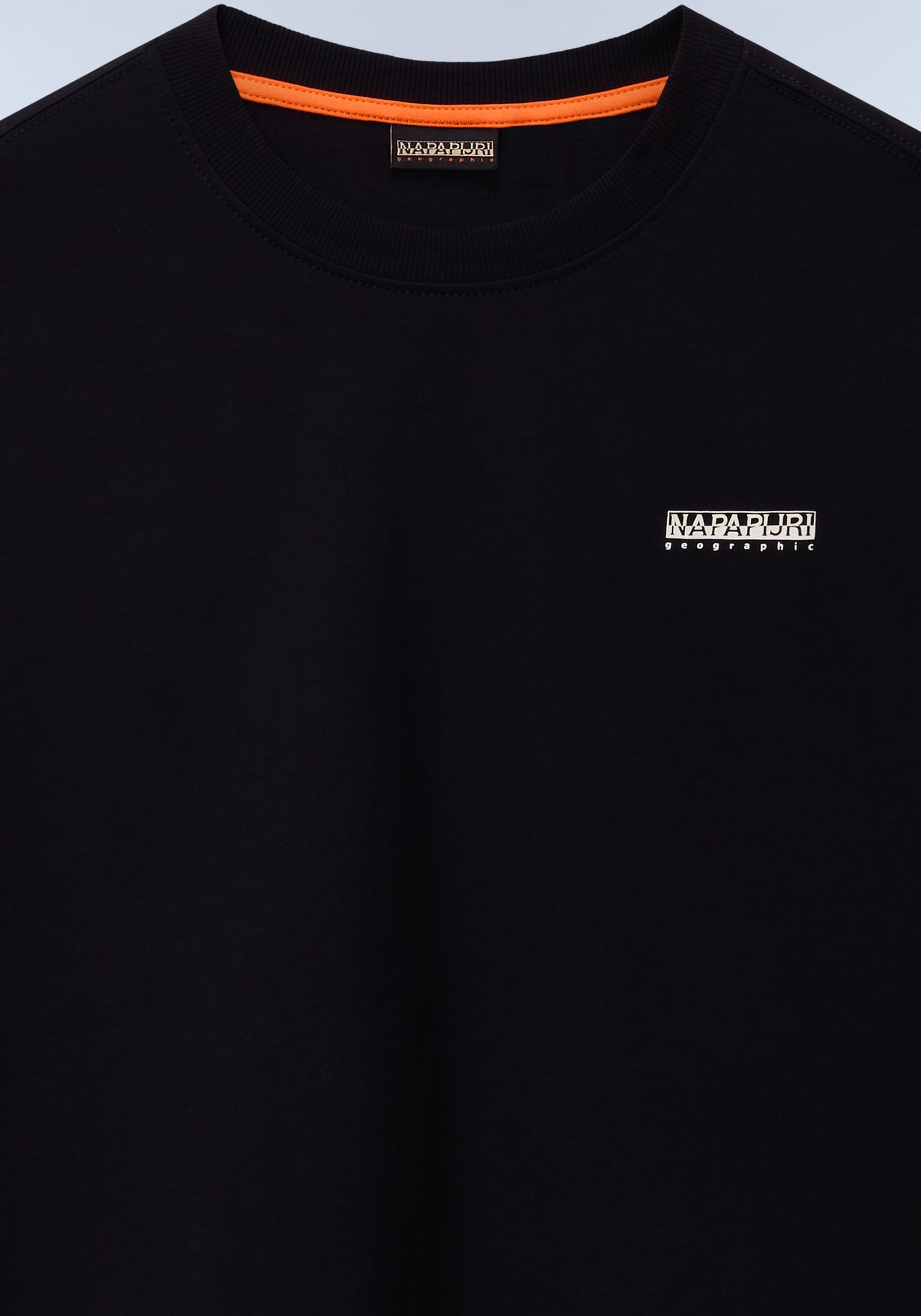 Image of Napapijri T-Shirt "S-SMALL BOX" mit Kurzarm-Design, aus Baumwoll-Jersey, normale Schnittform