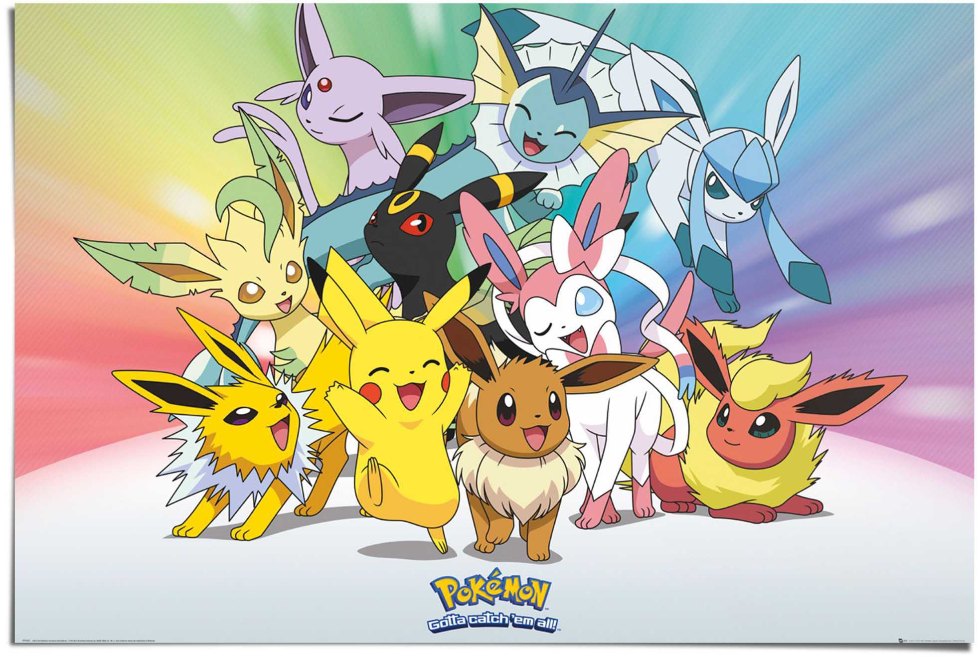 Reinders! Poster »Poster Pokemon« 1 cuis tlg.