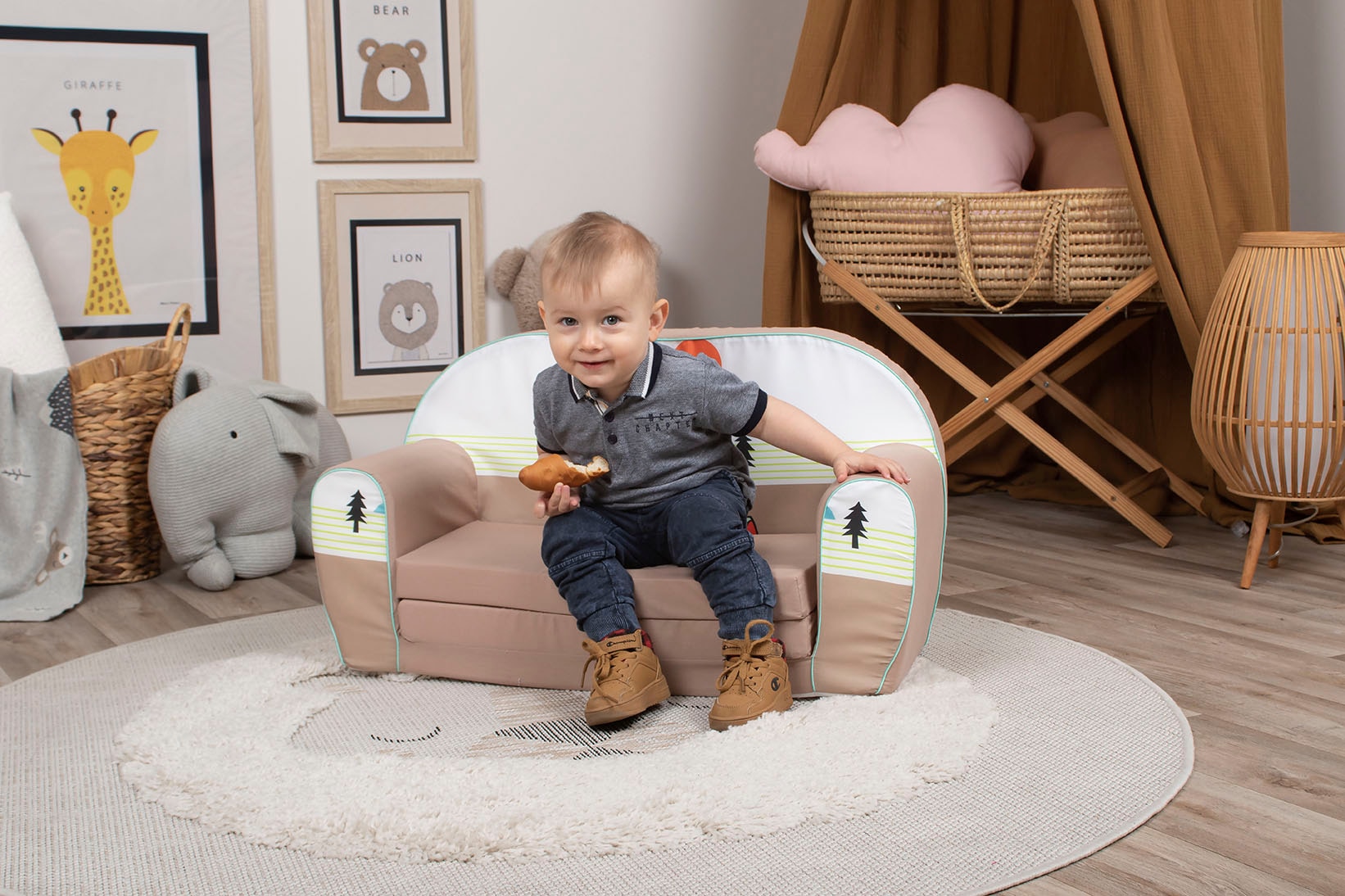 Trendige Knorrtoys® Sofa »Giraffe on Tour«, für Kinder; Made in Europe ohne  Mindestbestellwert bestellen