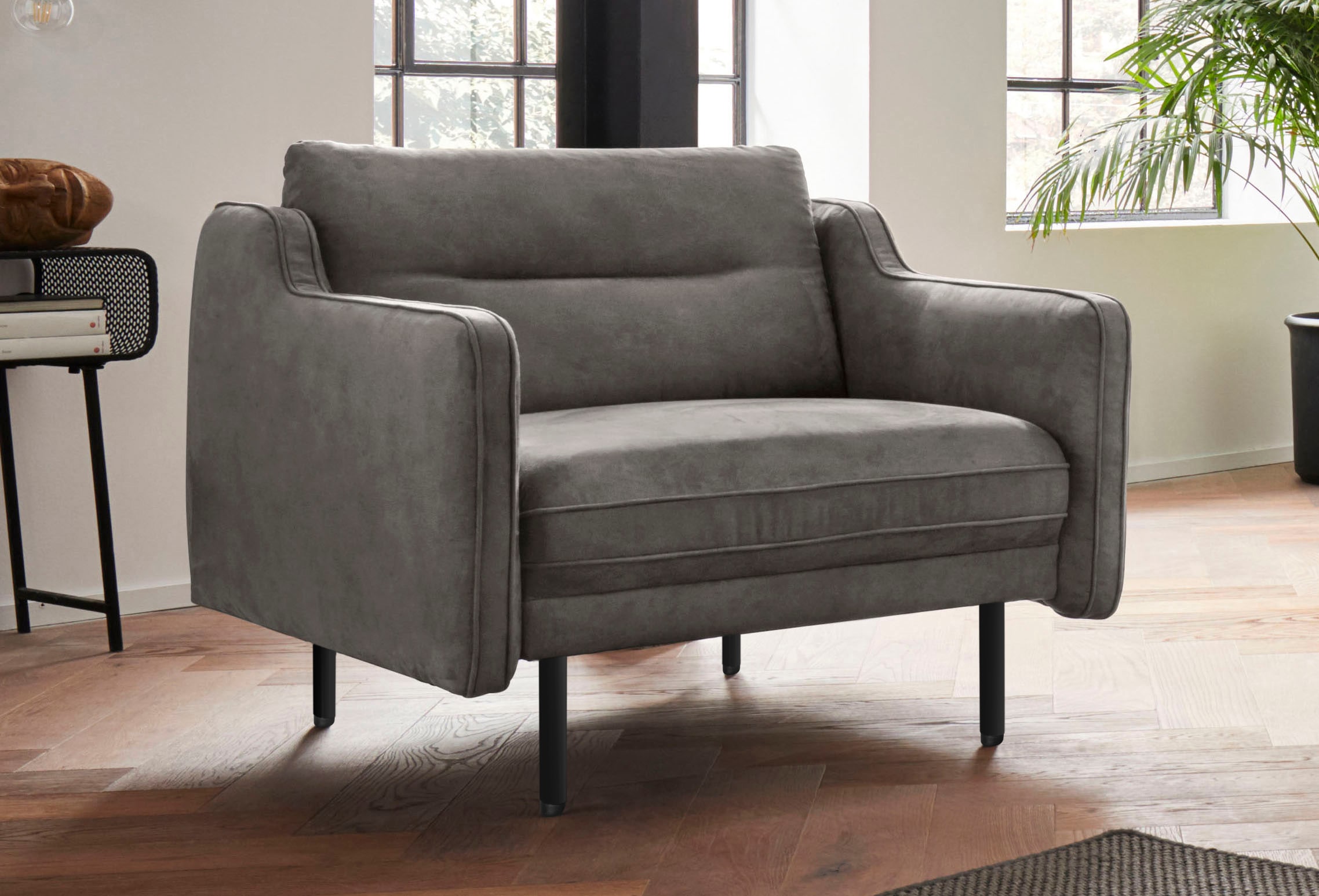 Home affaire Sessel "Nordfyn" edles Design in 3 Bezugsqualitäten, Design by Morten Georgsen