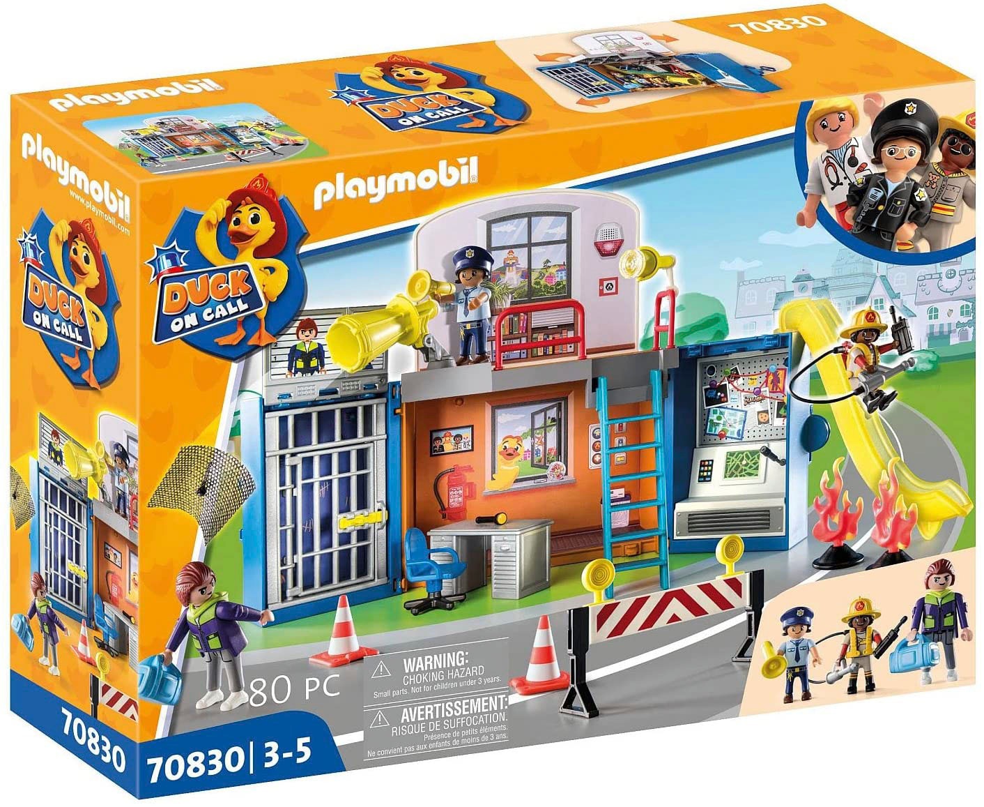 Image of Playmobil® Konstruktions-Spielset »Mobile Einsatzzentrale (70830), Duck on Call«, (77 St.) bei Ackermann Versand Schweiz