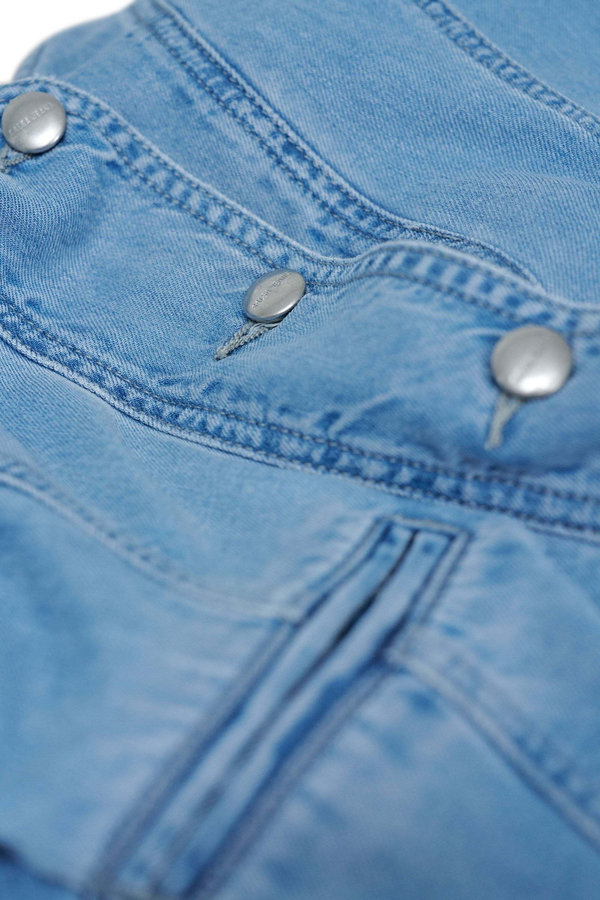 Salsa Blouse en jean »Salsa Jeans Jeanshemd Denim Vest«