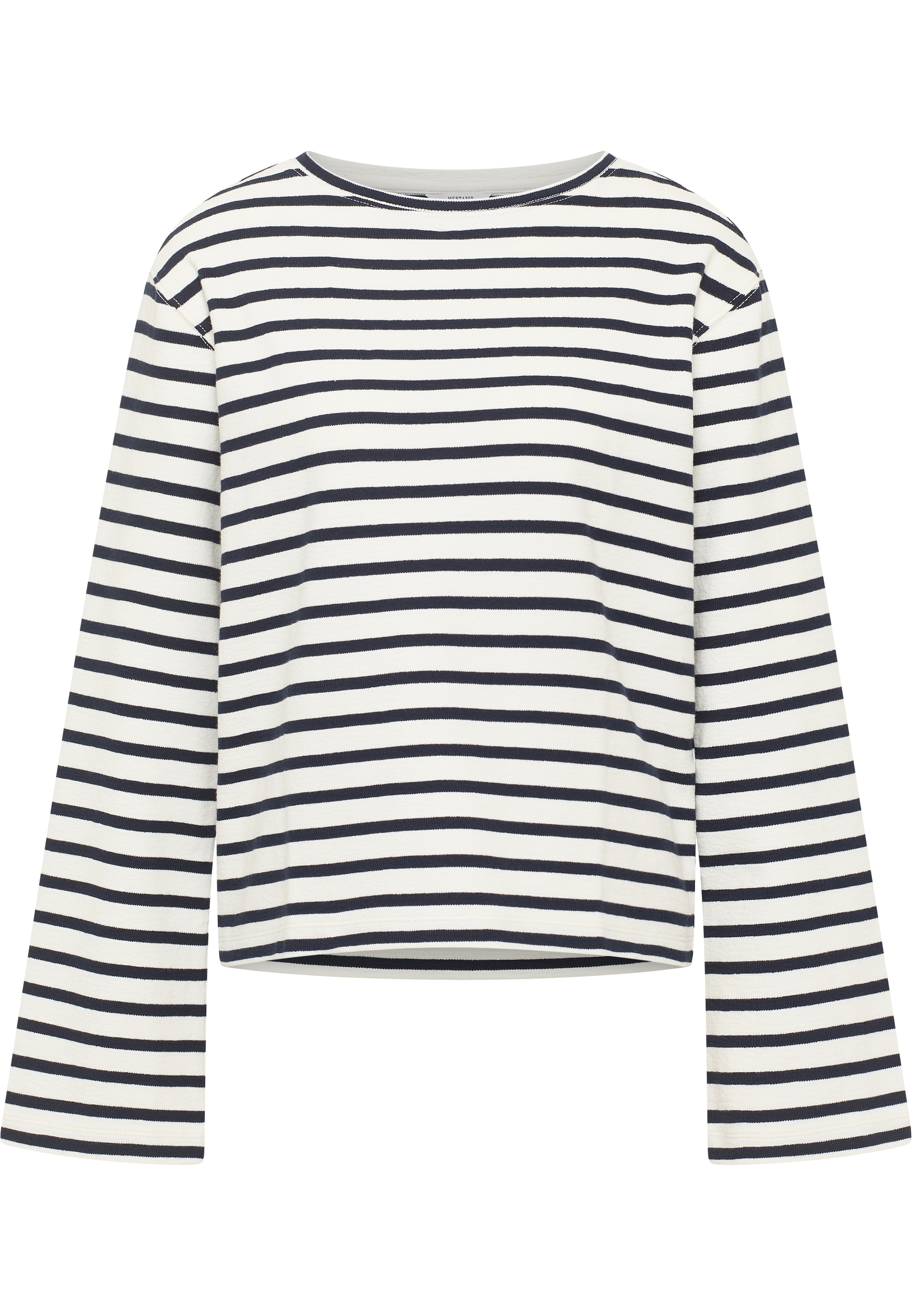 MUSTANG Langarmshirt »Style Sutton«, mit Streifen Muster