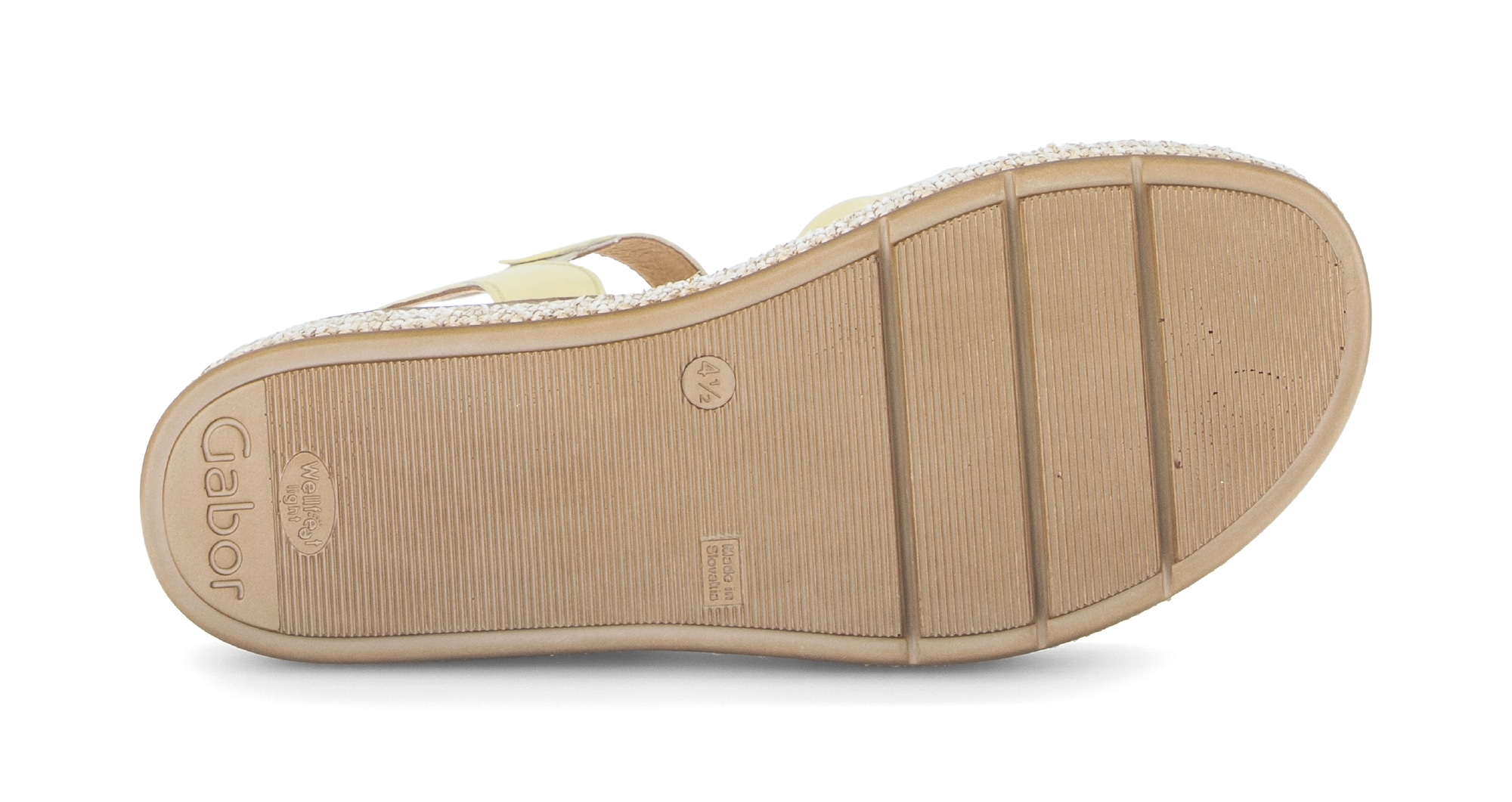 Gabor Sandalette  , Plateau, Sommerschuh, mit hochem Tragekomfort