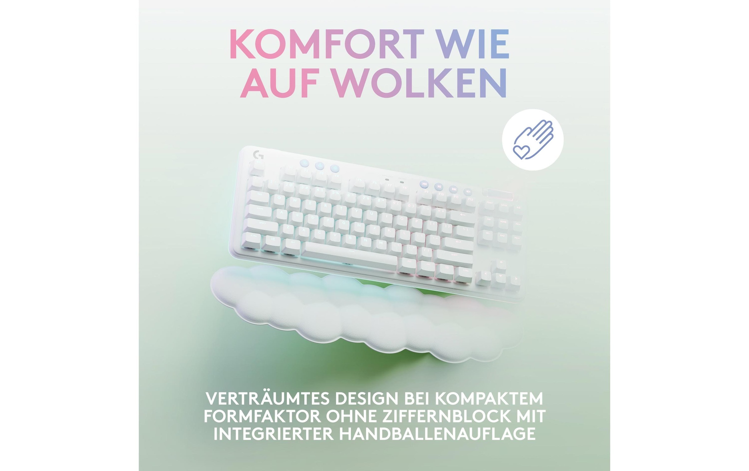 Logitech Gaming-Tastatur »Logitech G715 Gaming Keyboard off white«