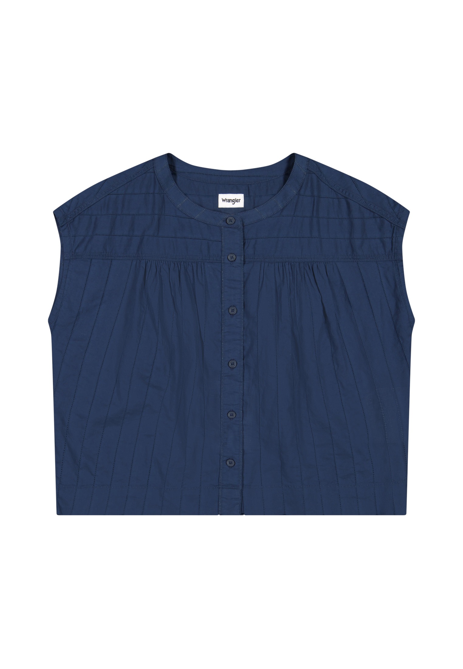 Image of Wrangler Kurzarmbluse "WRANGLER Kurzarmhemd Drop Shoulder"