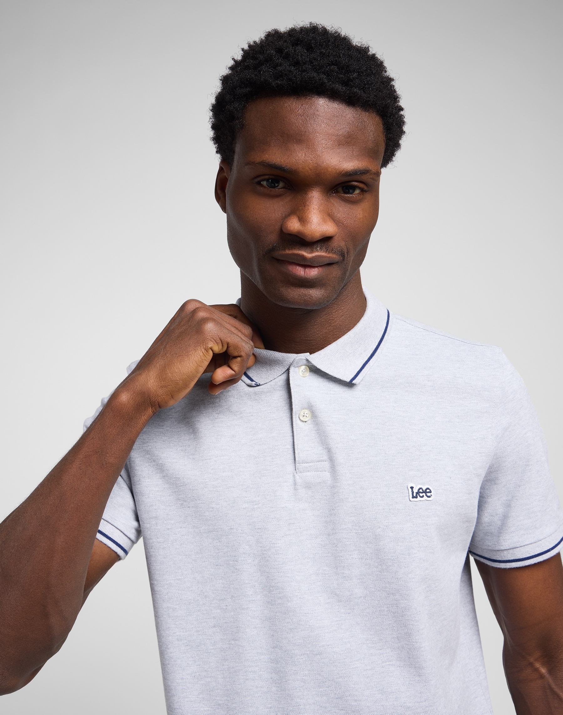 Lee® Poloshirt, Piqué- Qualität