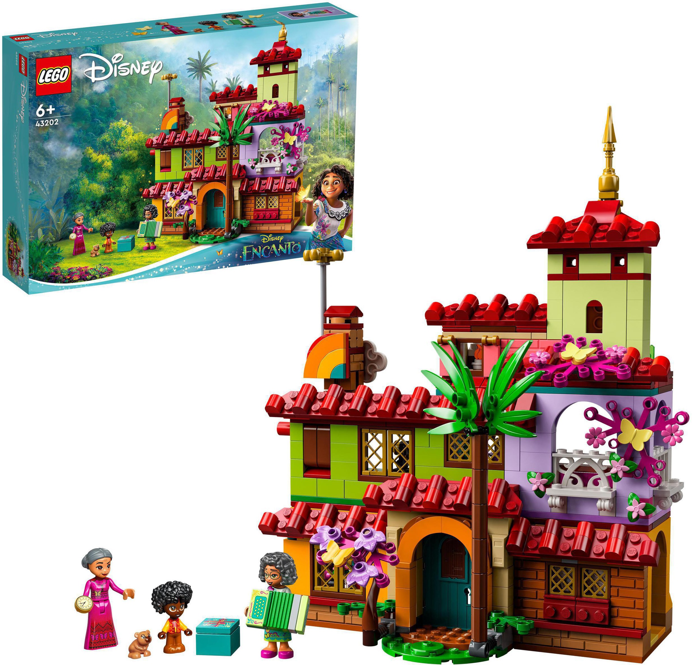 Image of LEGO® Konstruktionsspielsteine »Das Haus der Madrigals (43202), LEGO® Disney Princess«, (587 St.), Made in Europe bei Ackermann Versand Schweiz