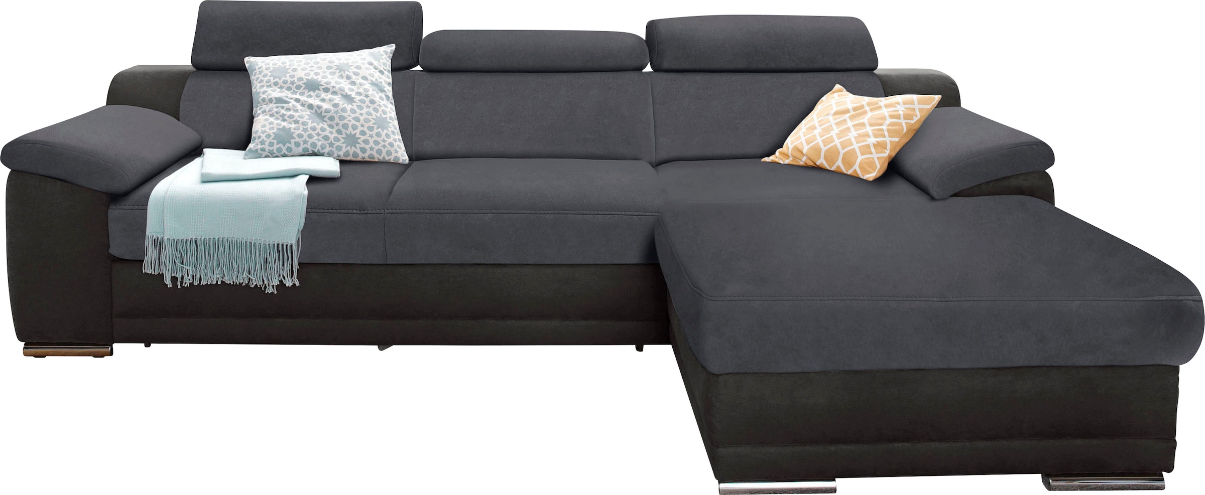 sit&more Ecksofa »Xenia L-Form« wahlweise mit Bettfunktion