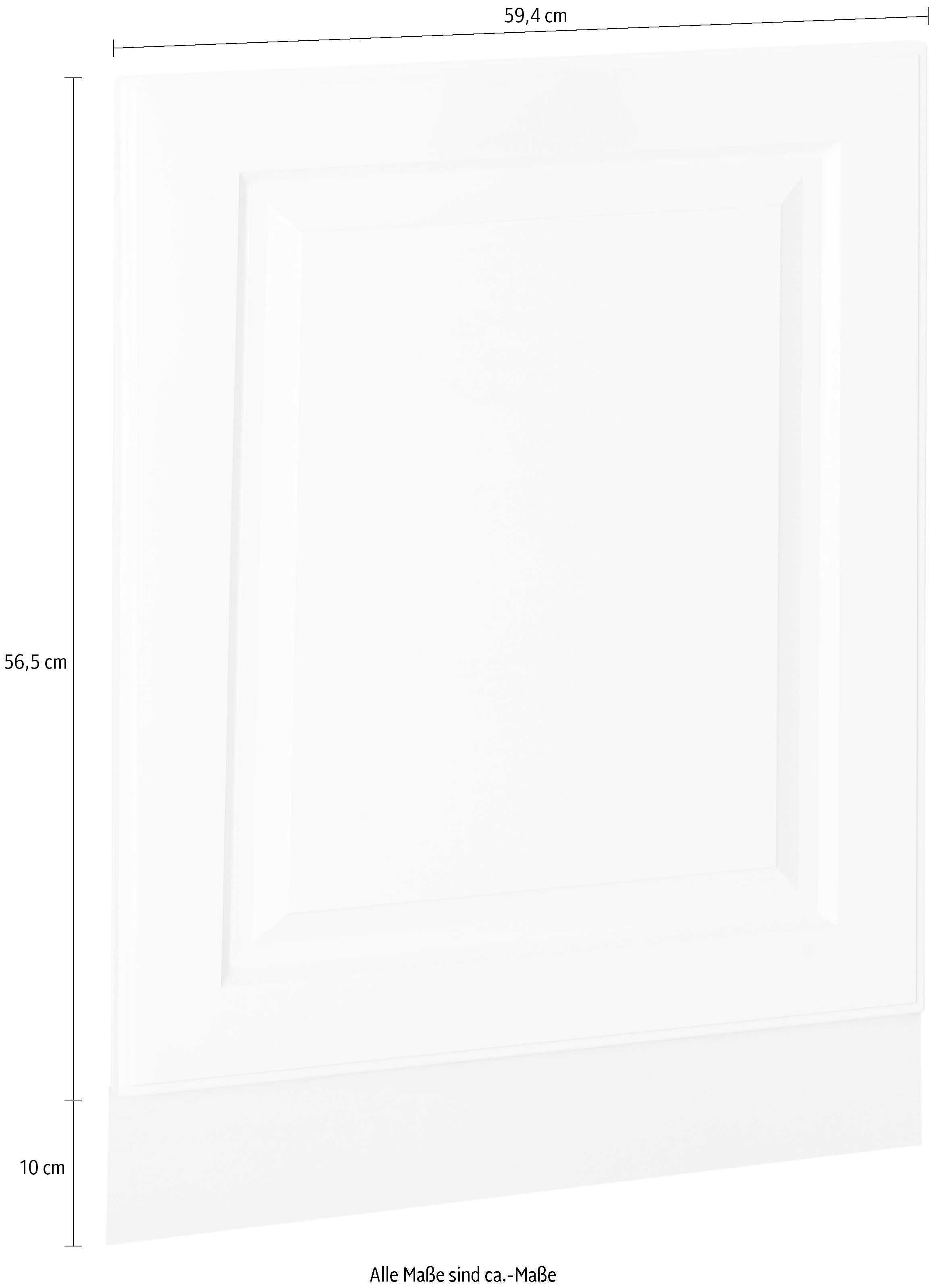 wiho Küchen Möbelblende »Erla« 60 cm breit, für teilintegrierbaren Geschirrspüler
