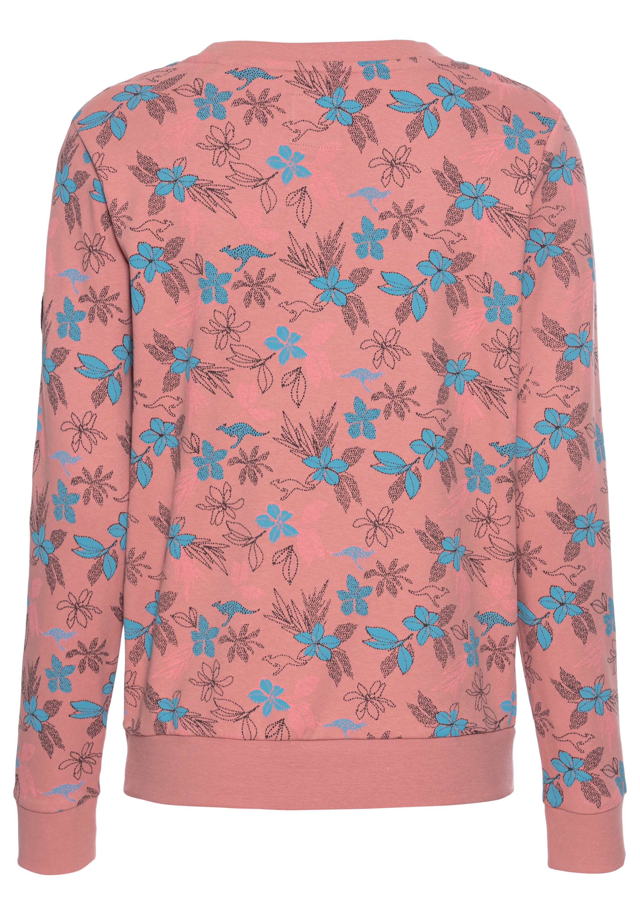 KangaROOS Sweatshirt, mit Blumen-Print - NEUE FARBEN