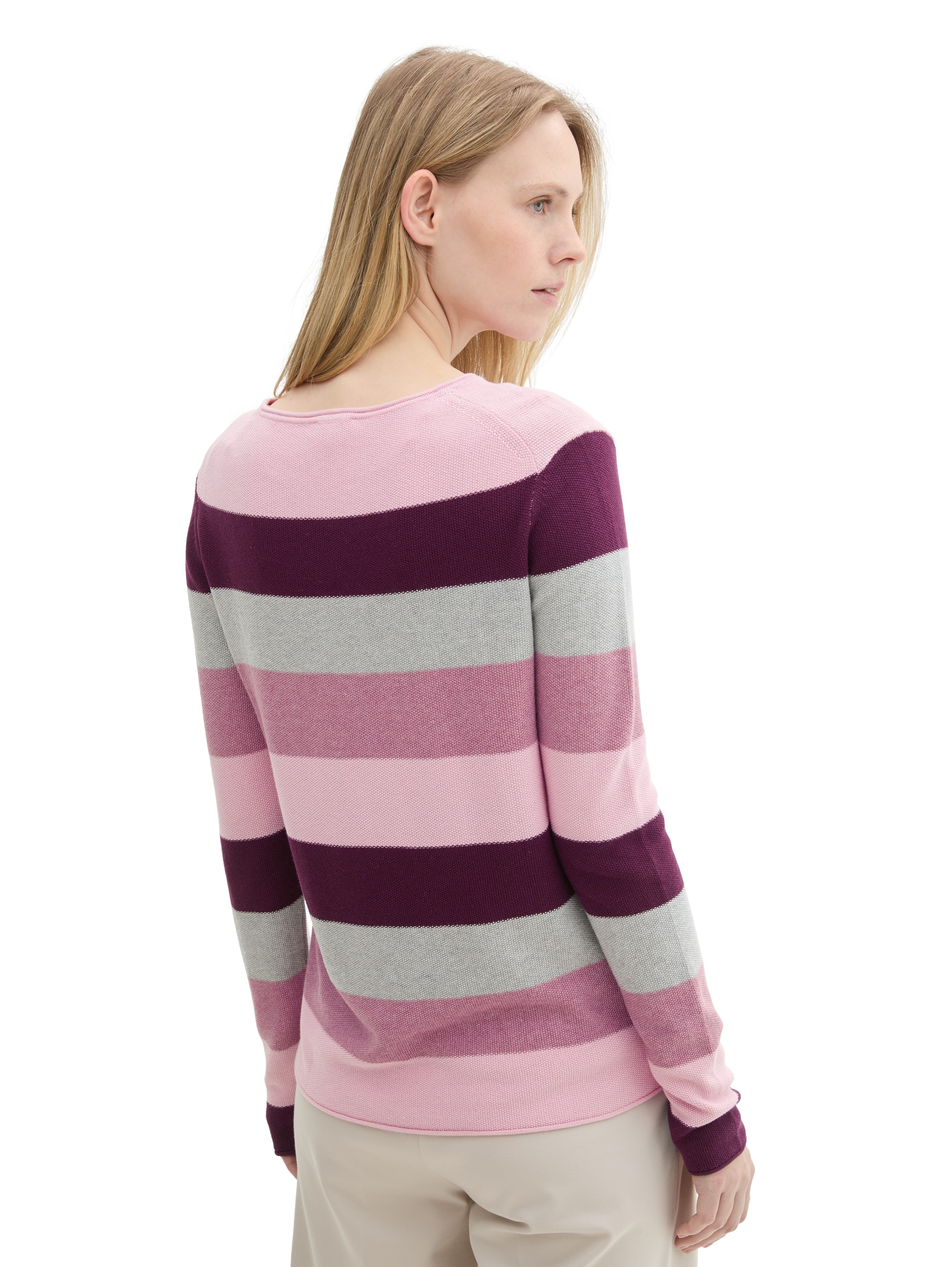 TOM TAILOR Strickpullover »Otto«, mit Viskose