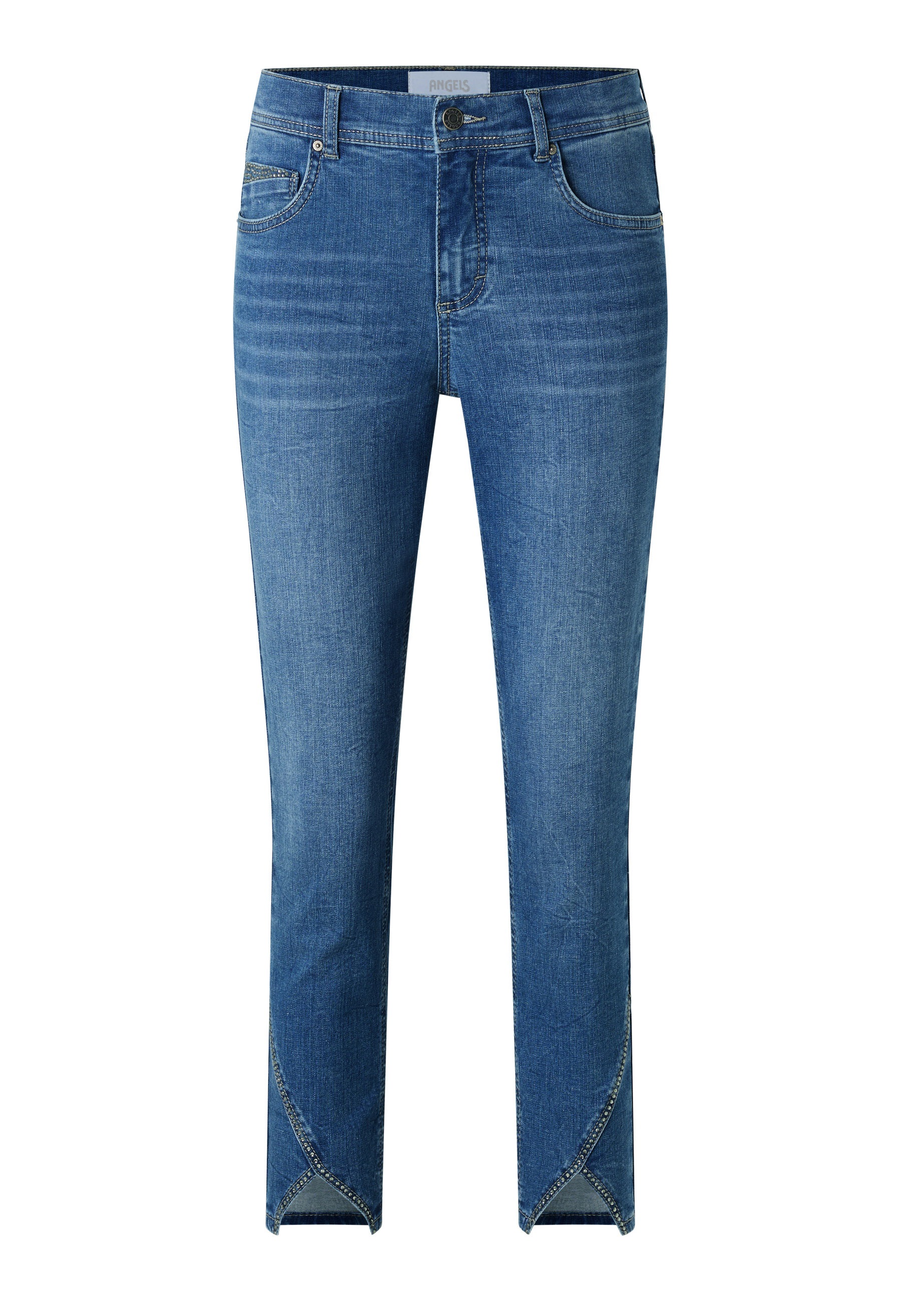 ANGELS 7/8-Jeans »Ornella«, mit Strassteinchen am Beinabschluss