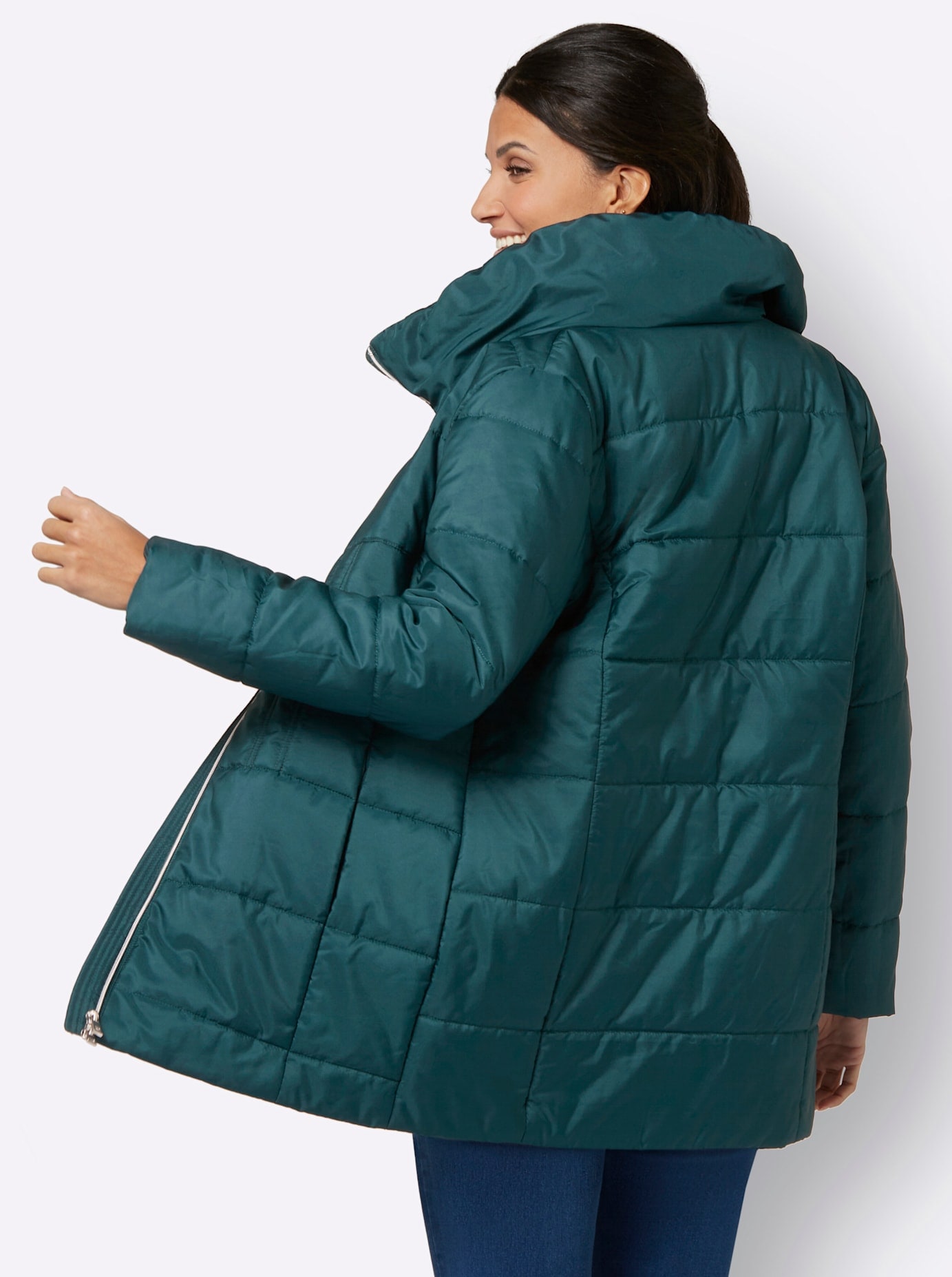 Classic Basics Steppjacke, ohne Kapuze