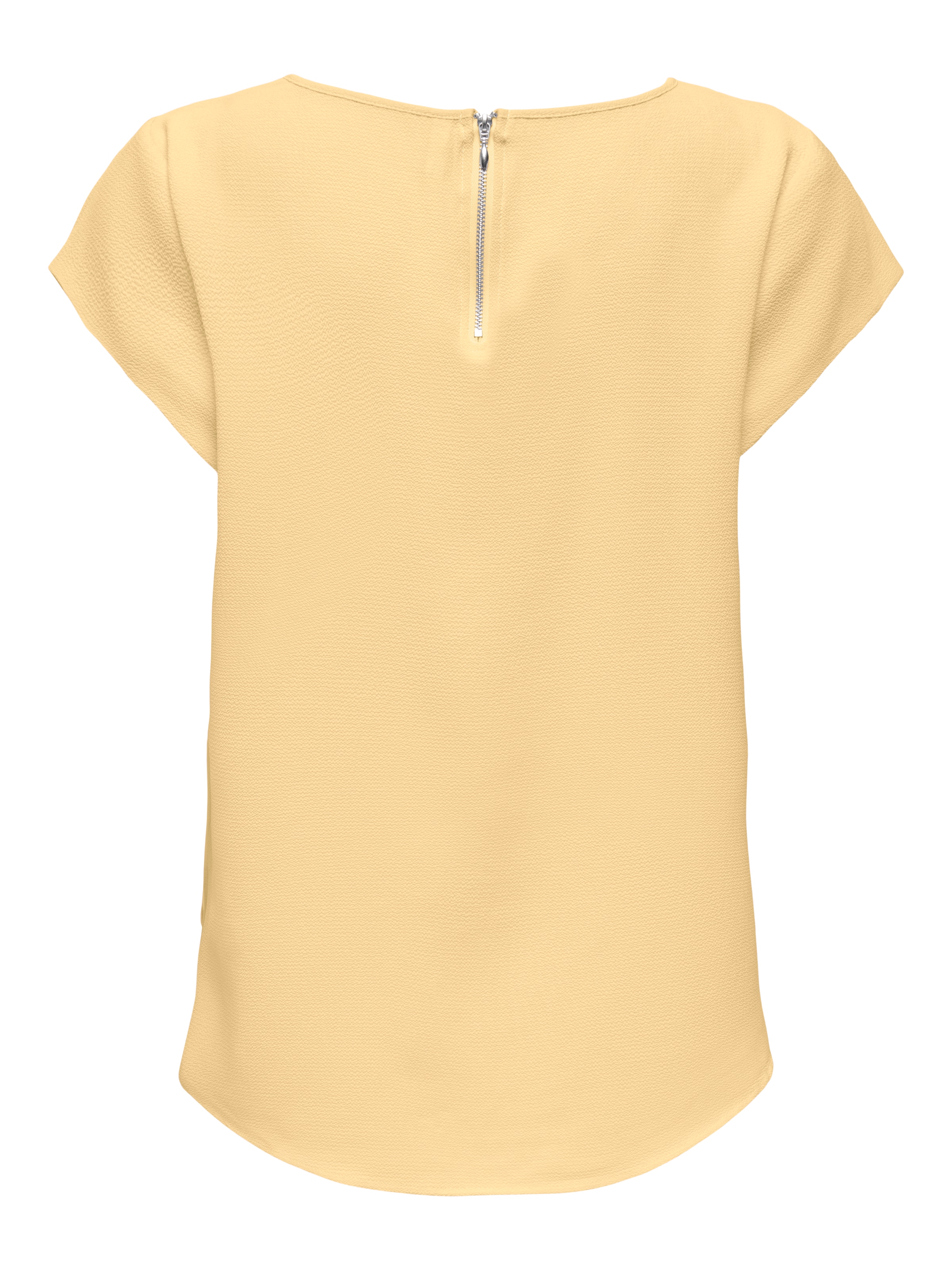 ONLY Blouse à manches courtes »ONLVIC – feminines Blusenshirt in lockerer Form« mélange de matériaux, coupe régulière