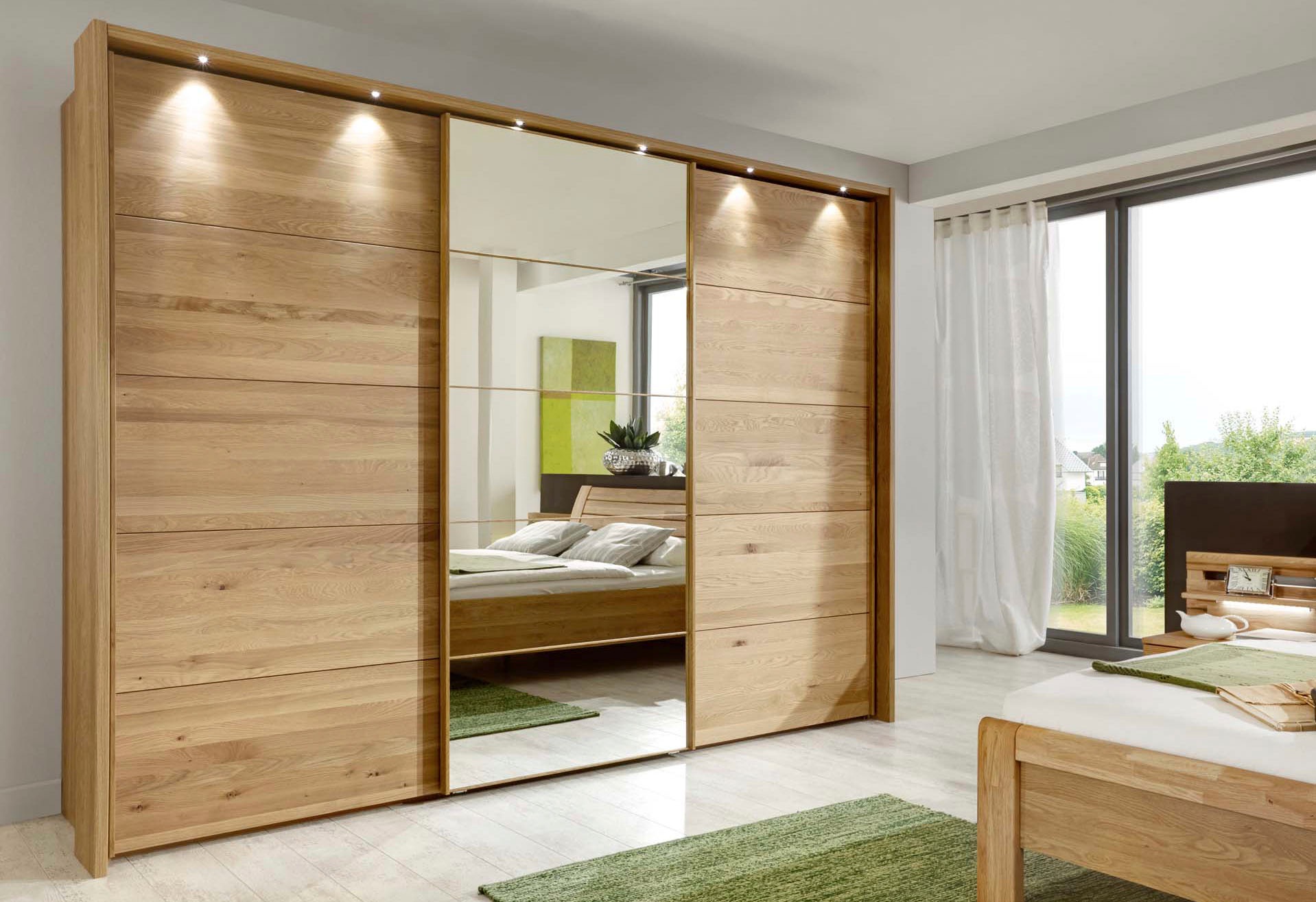 Image of WIEMANN Schwebetürenschrank "Kufstein" mit Spiegeltür